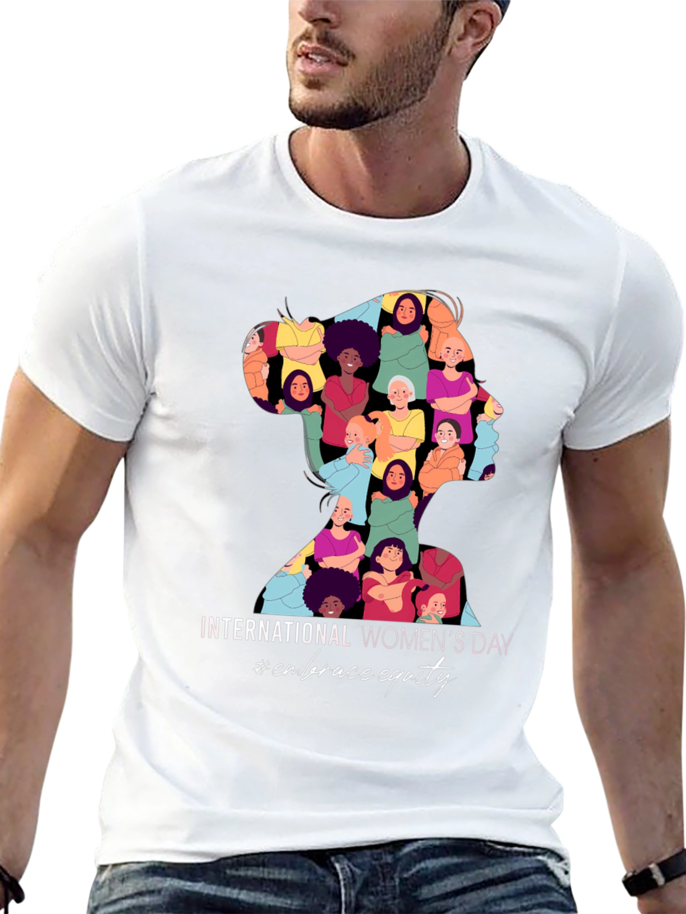 International Womens Day T-Shirt - Embrace Equity