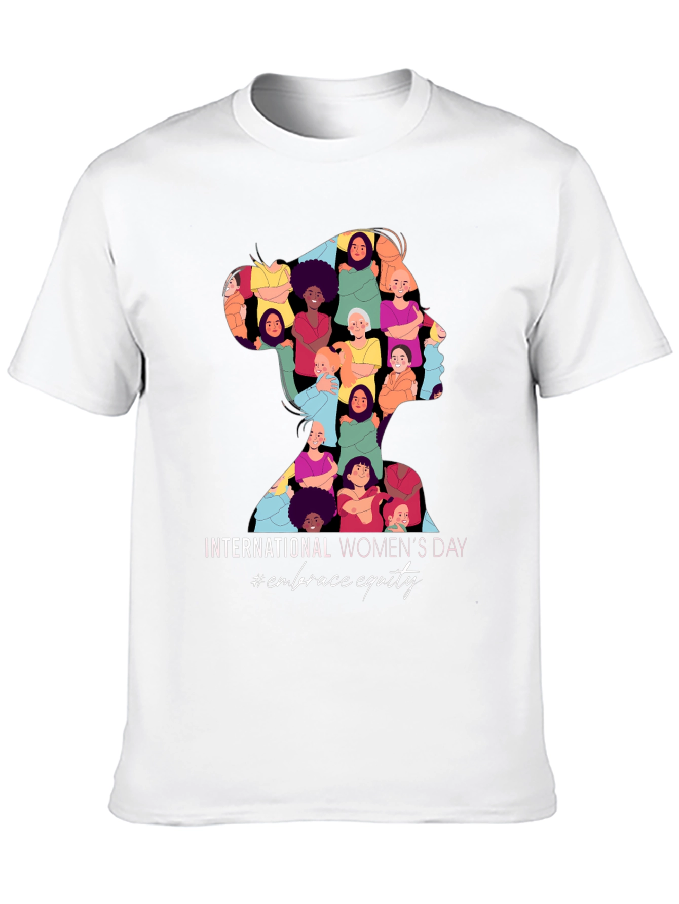 International Womens Day T-Shirt - Embrace Equity