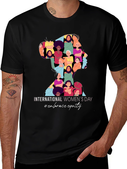 International Womens Day T-Shirt - Embrace Equity