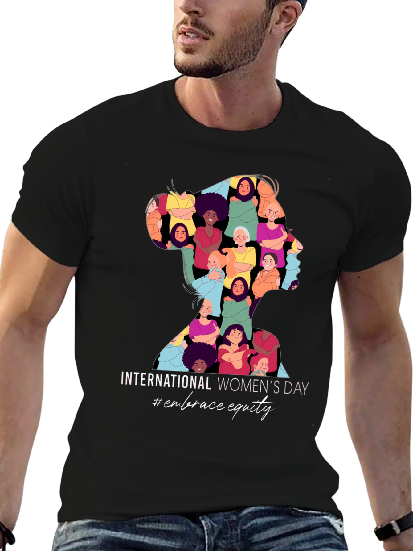 International Womens Day T-Shirt - Embrace Equity