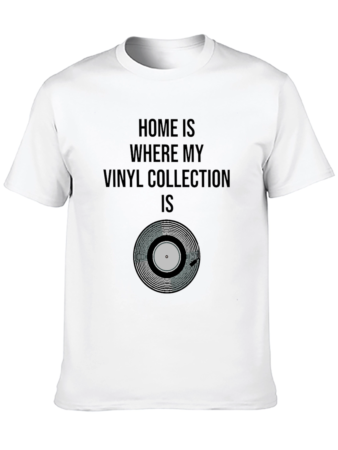 Vinyl Collection T-Shirt - Music Lover Tee