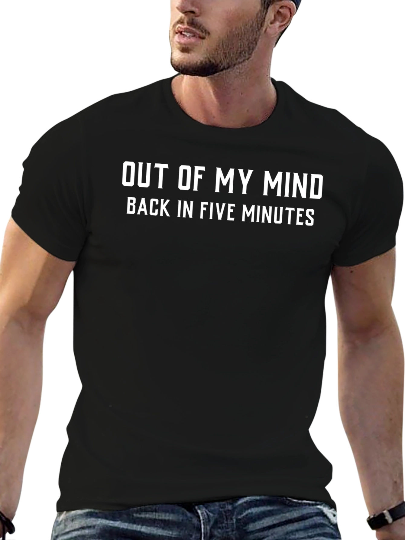 Out of My Mind Funny Graphic T-Shirt