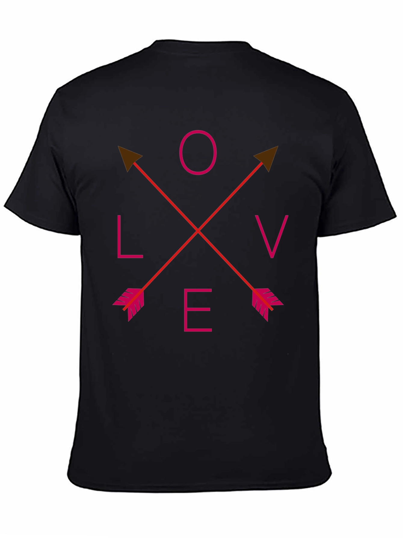 Love Arrows Graphic Tee - Trendy Casual T-Shirt