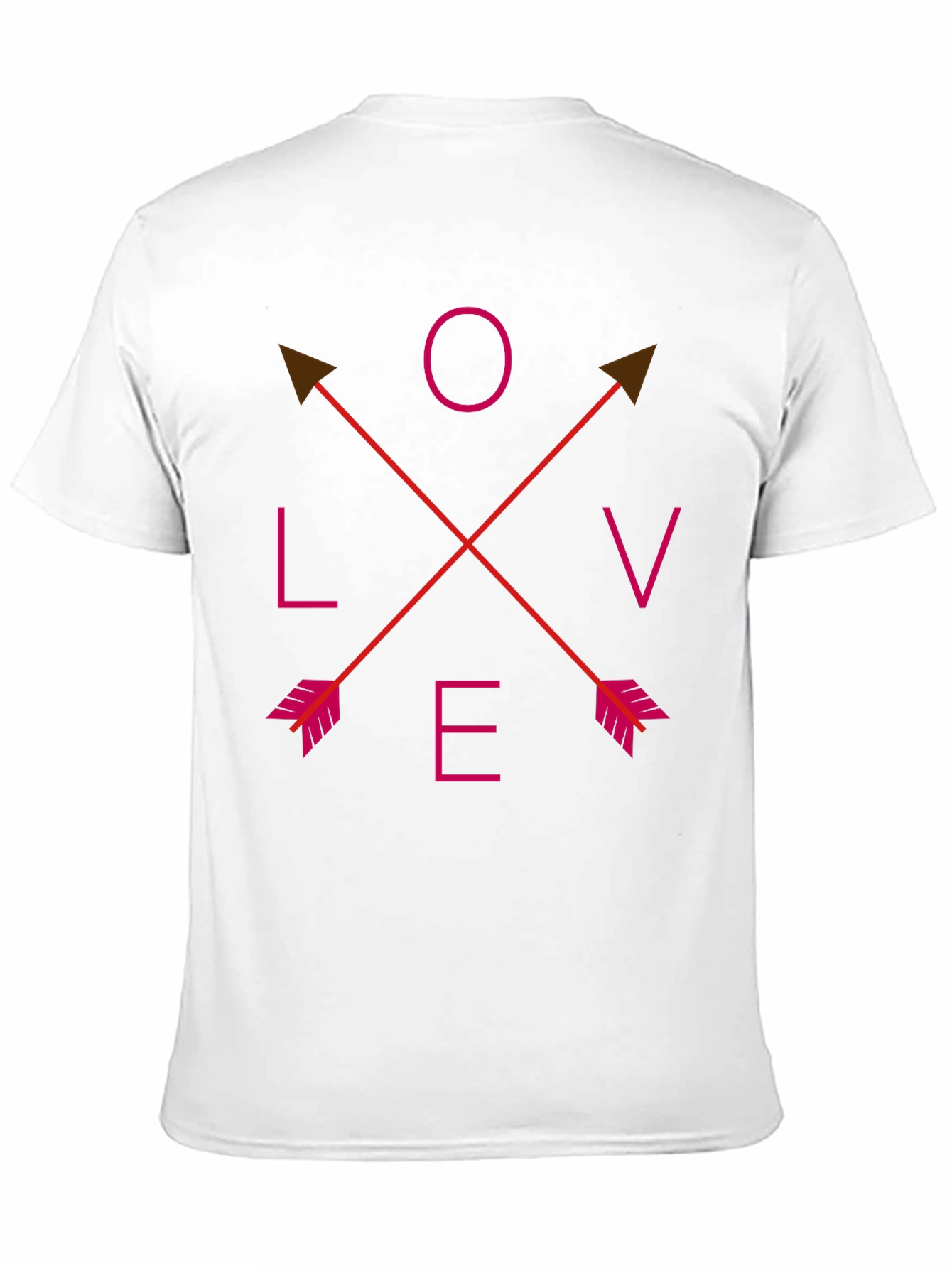 Love Arrows Graphic Tee - Trendy Casual T-Shirt