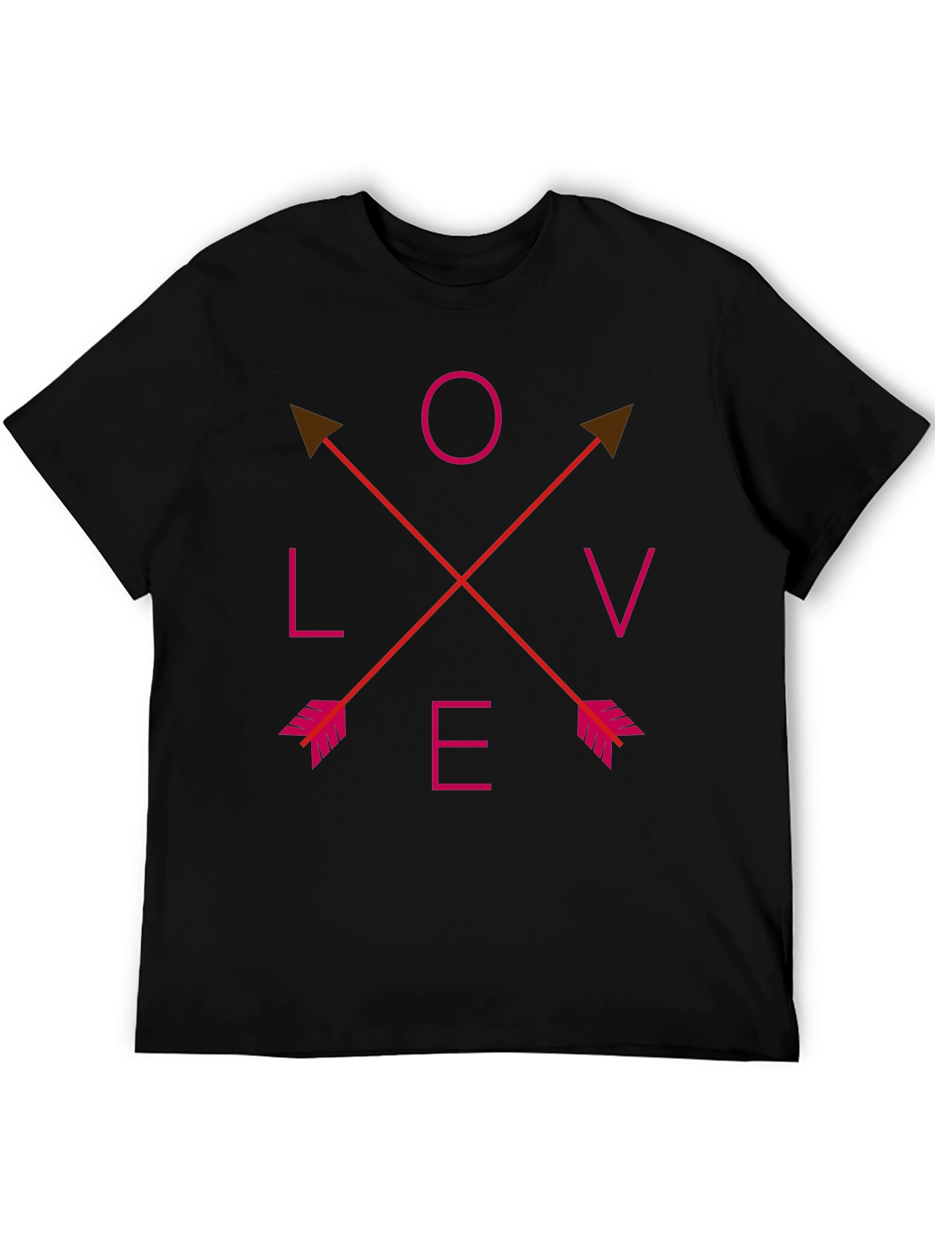 Love Arrows Graphic Tee - Trendy Casual T-Shirt