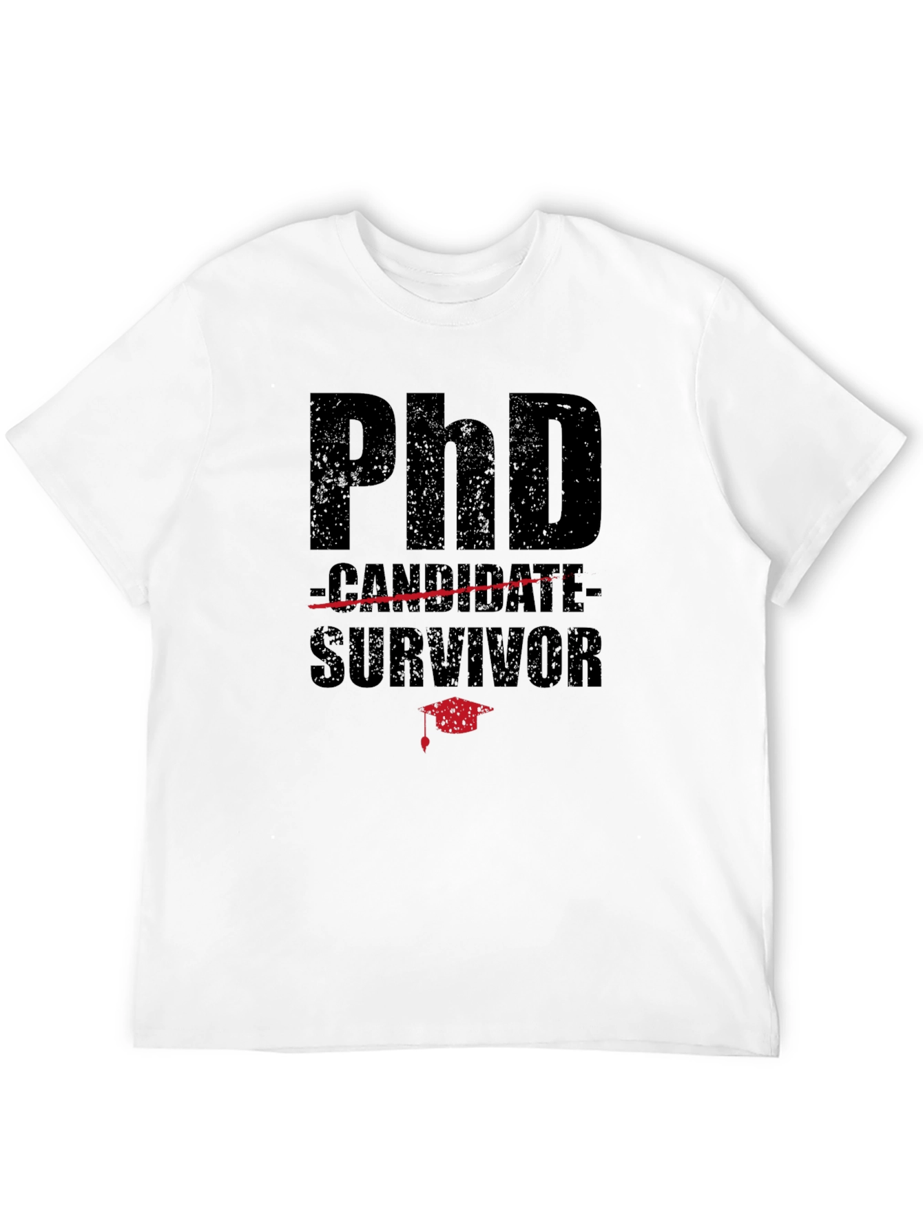 PhD Survivor Graphic Tee