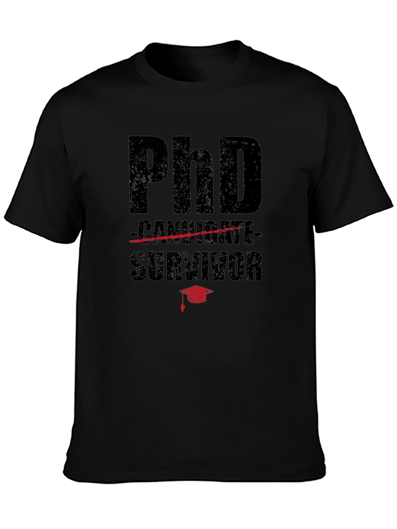 PhD Survivor Graphic Tee