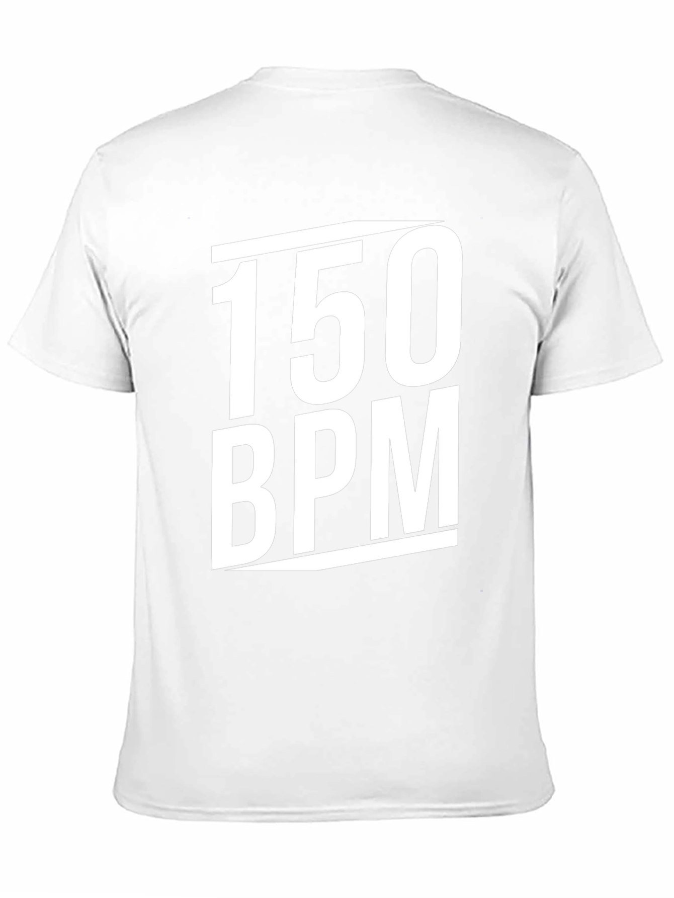 150 BPM Graphic T-Shirt - Black Crew Neck