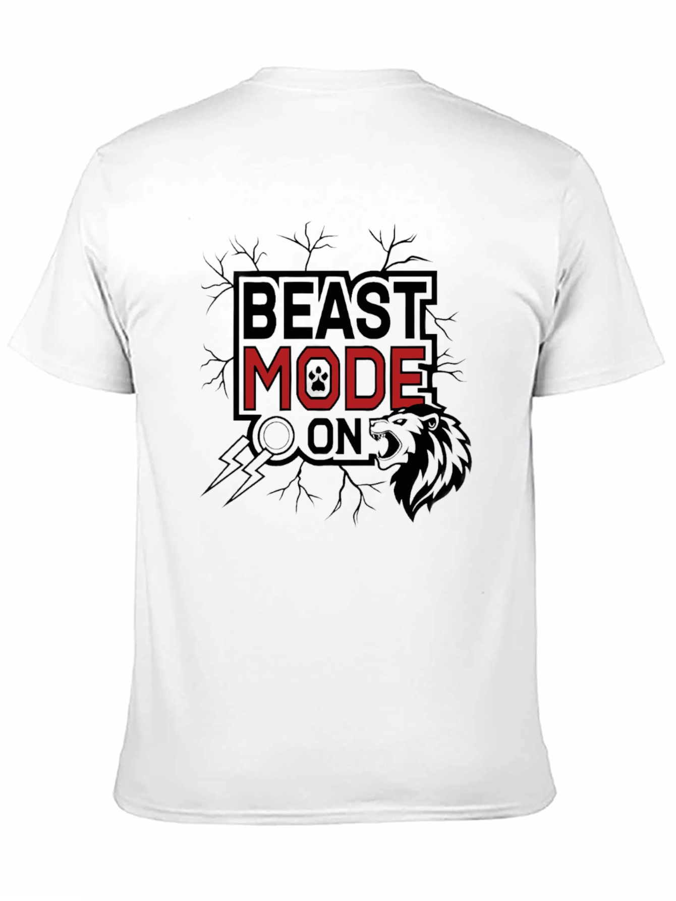 Beast Mode On Black T-Shirt
