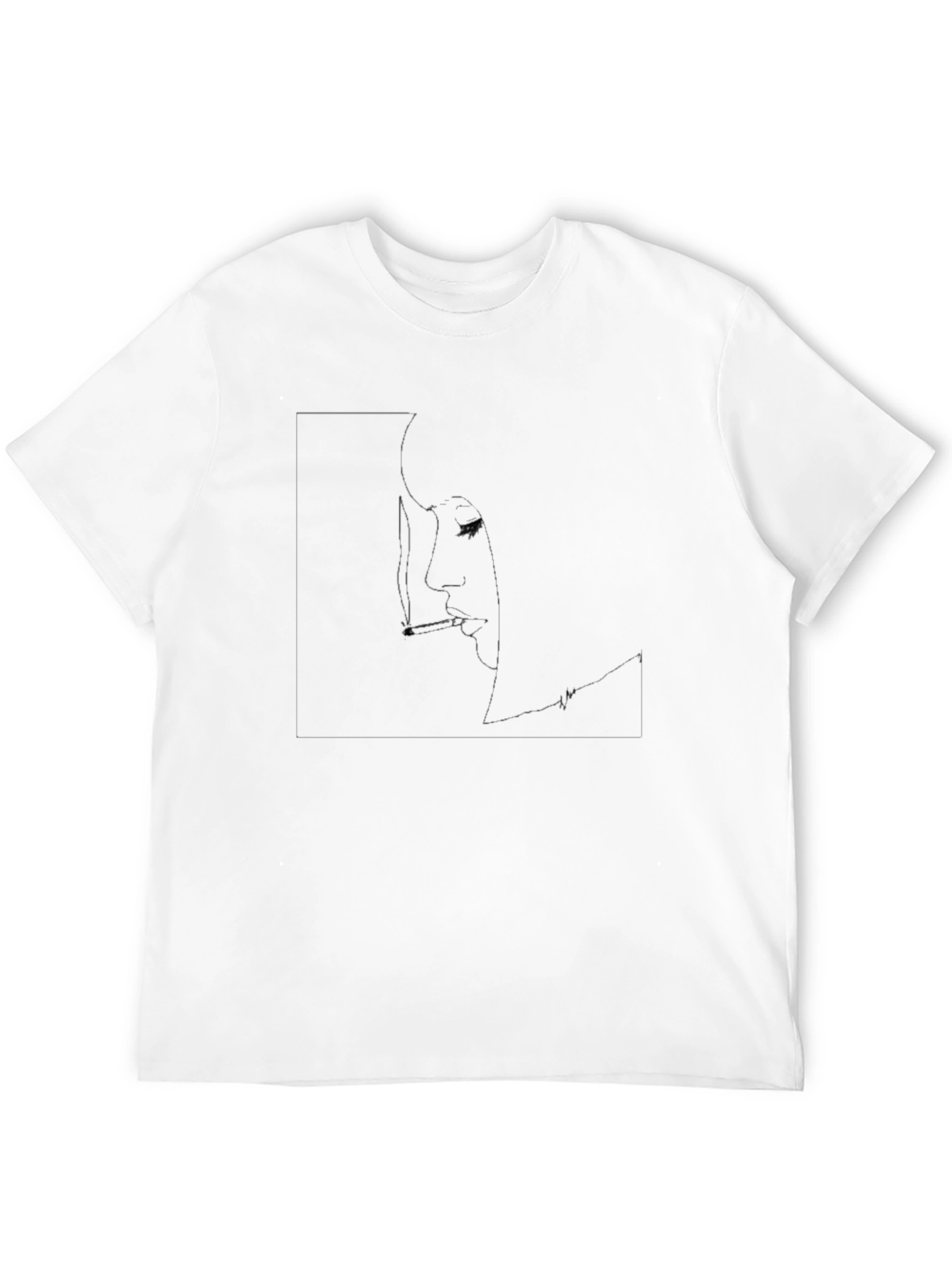 Mens Black Short Sleeve Graphic T-Shirt