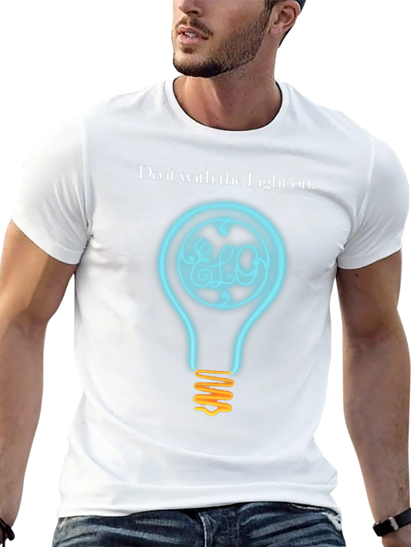 ELO Light Bulb Graphic T-Shirt
