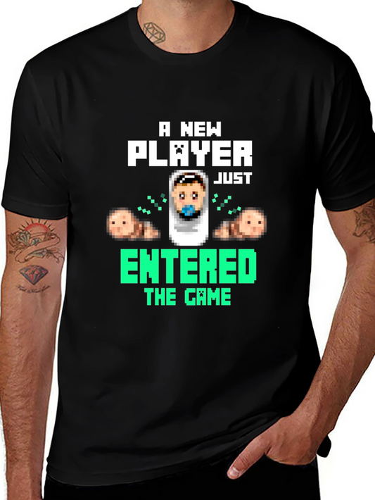 New Player Entered the Game Graphic T-Shirt