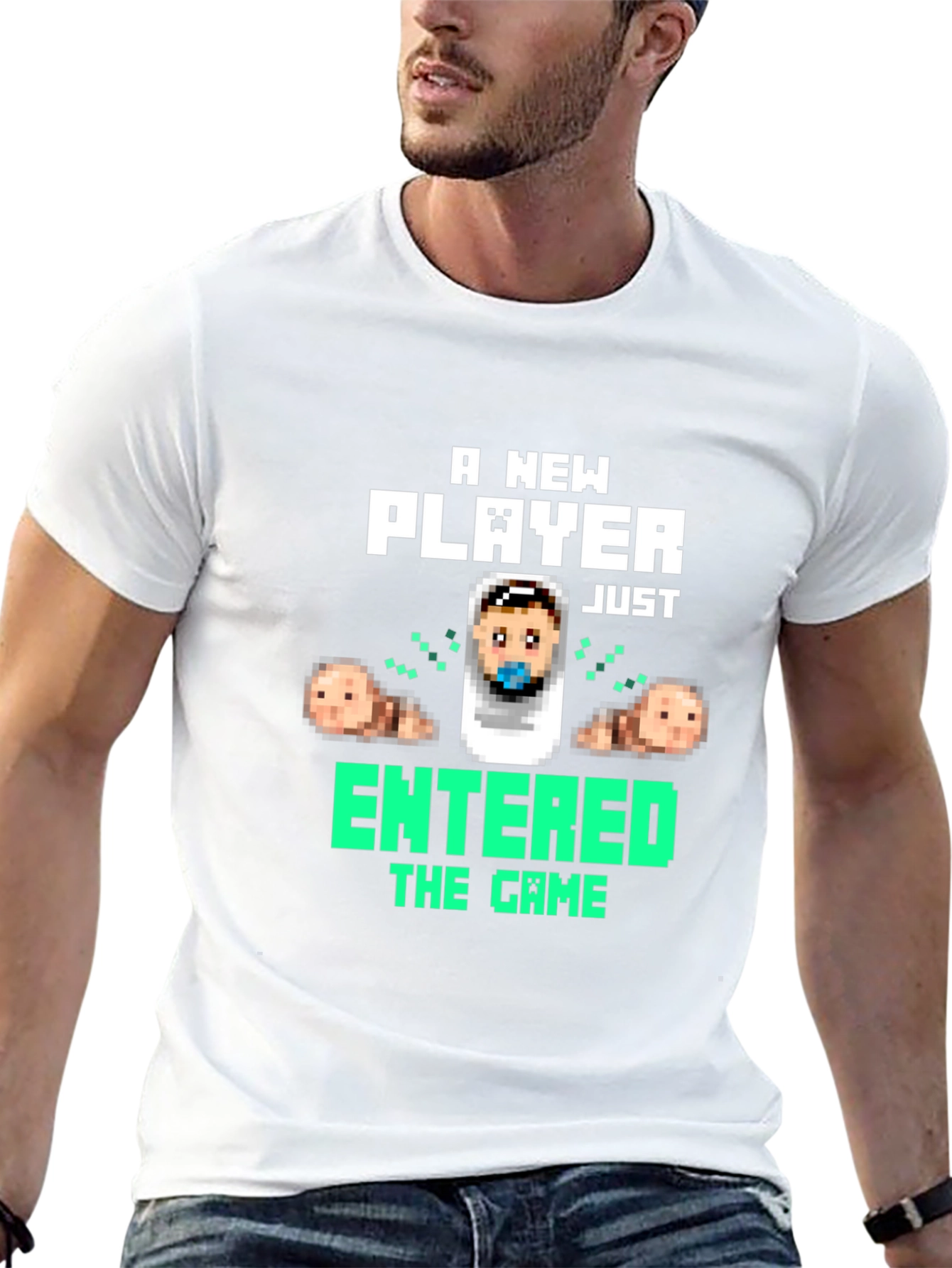 New Player Entered the Game Graphic T-Shirt