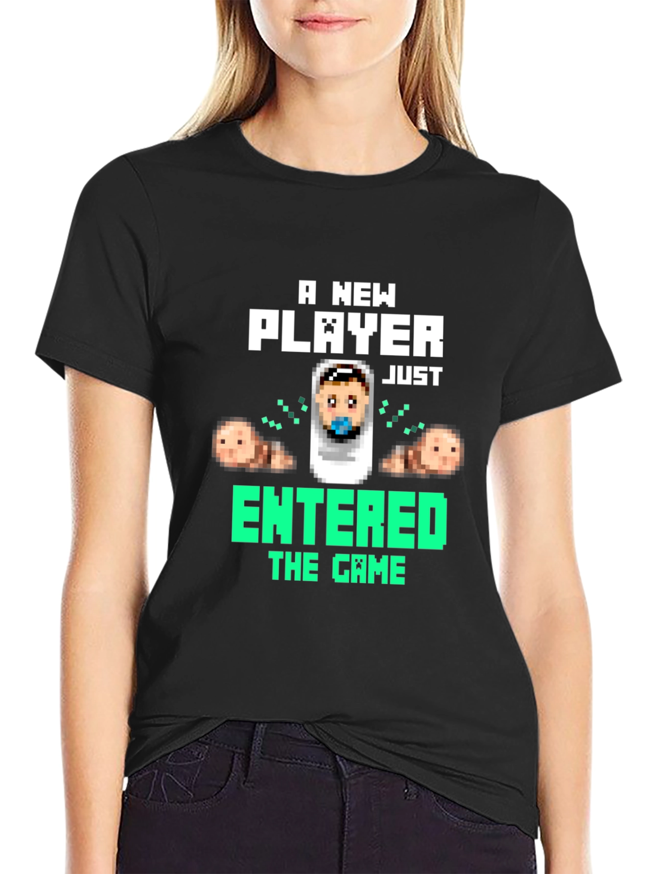 New Player Entered the Game Graphic T-Shirt