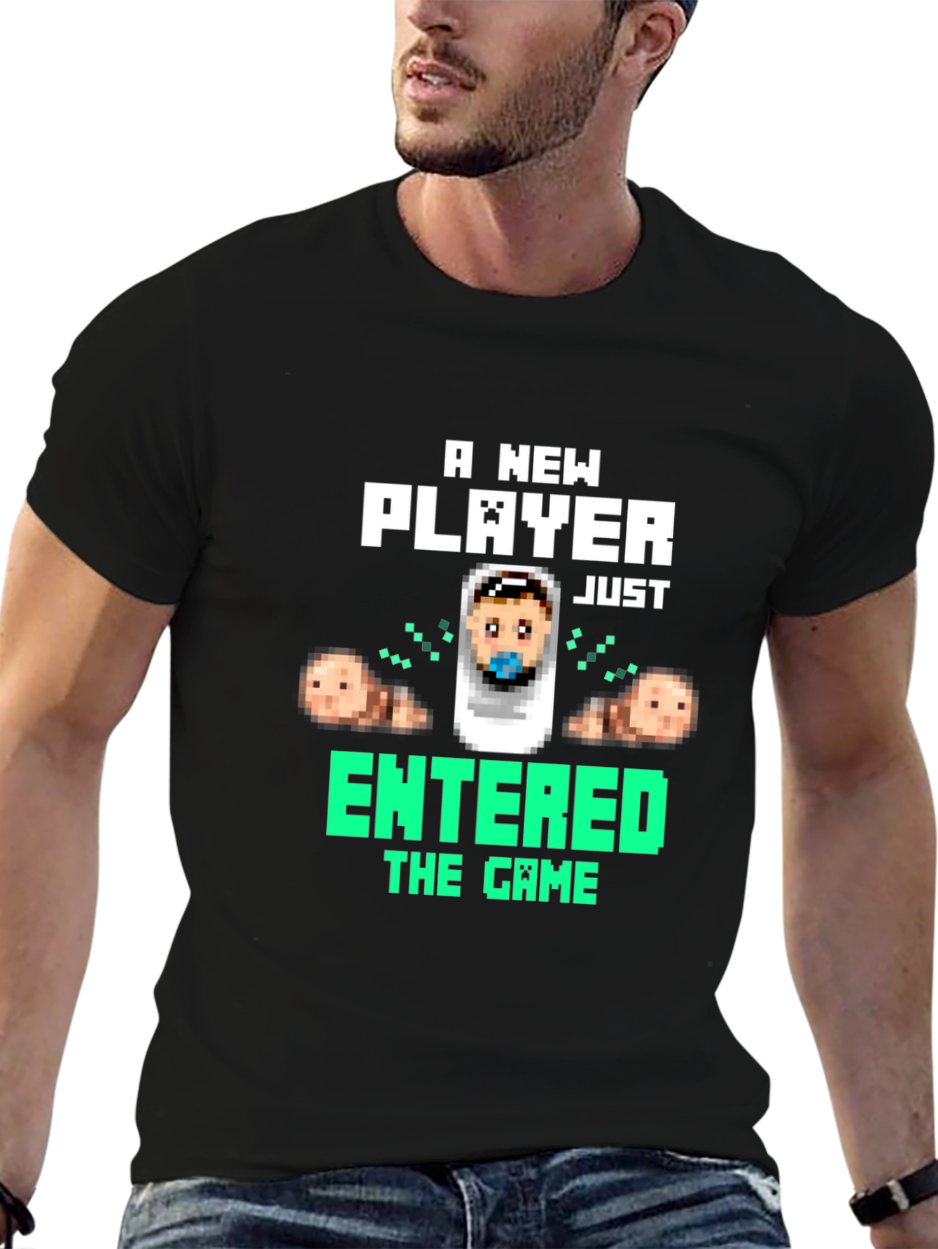 New Player Entered the Game Graphic T-Shirt