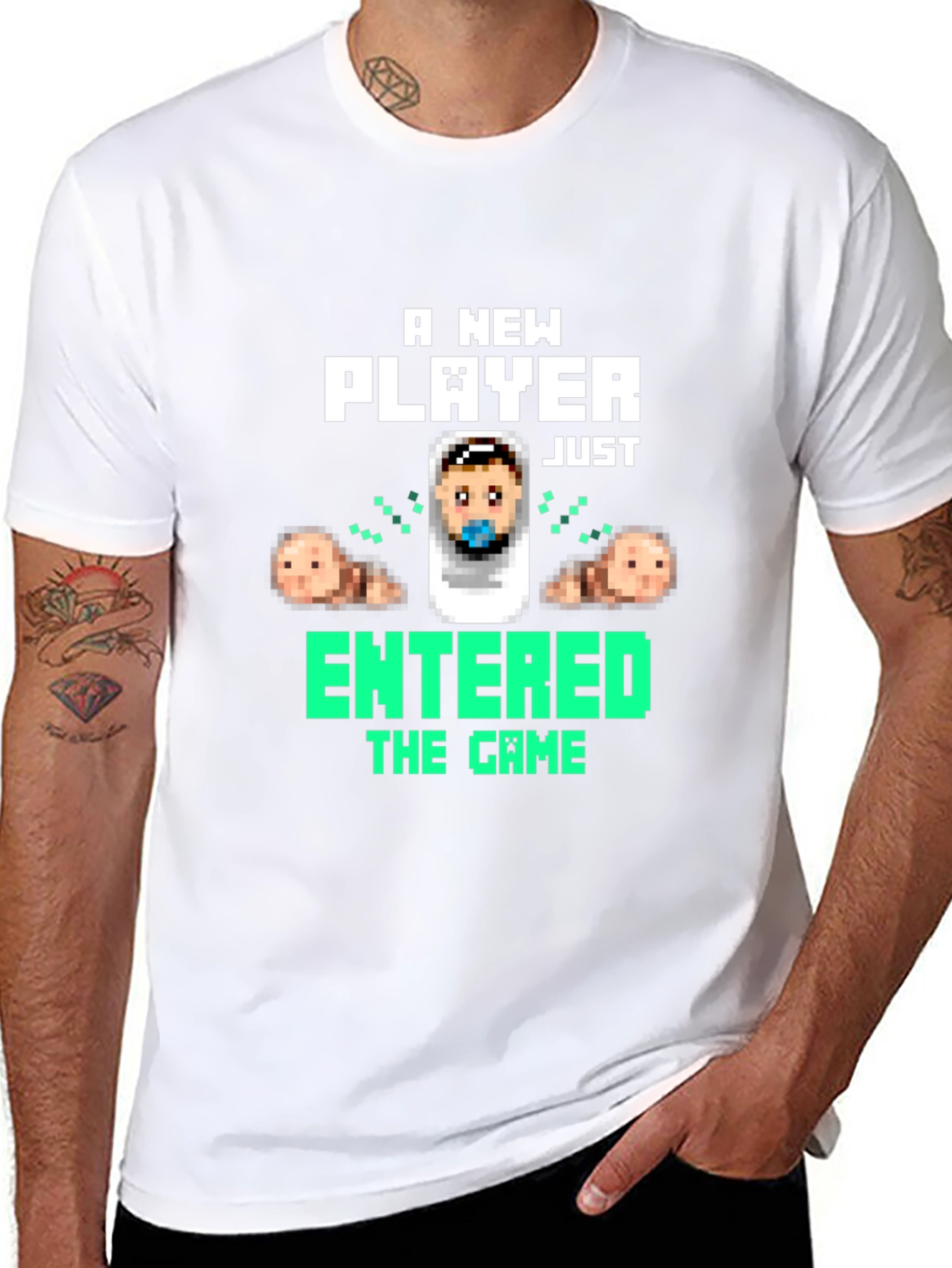 New Player Entered the Game Graphic T-Shirt