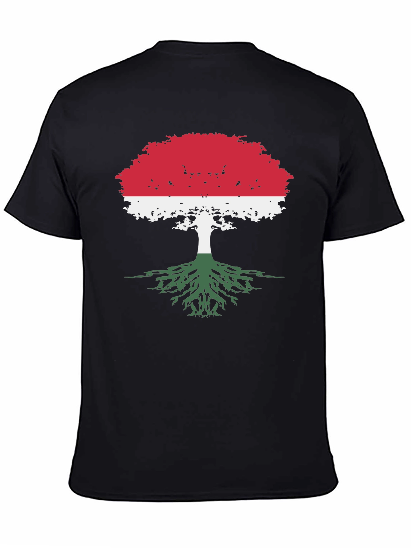 Hungary Flag Tree T-Shirt - Roots Pride