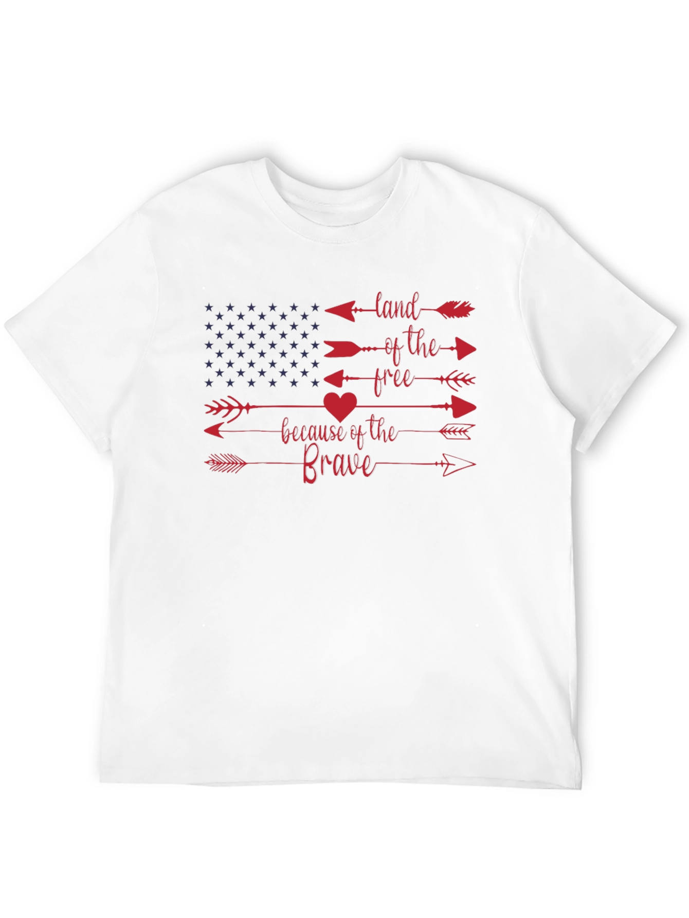 Patriotic Arrow Flag Graphic Tee