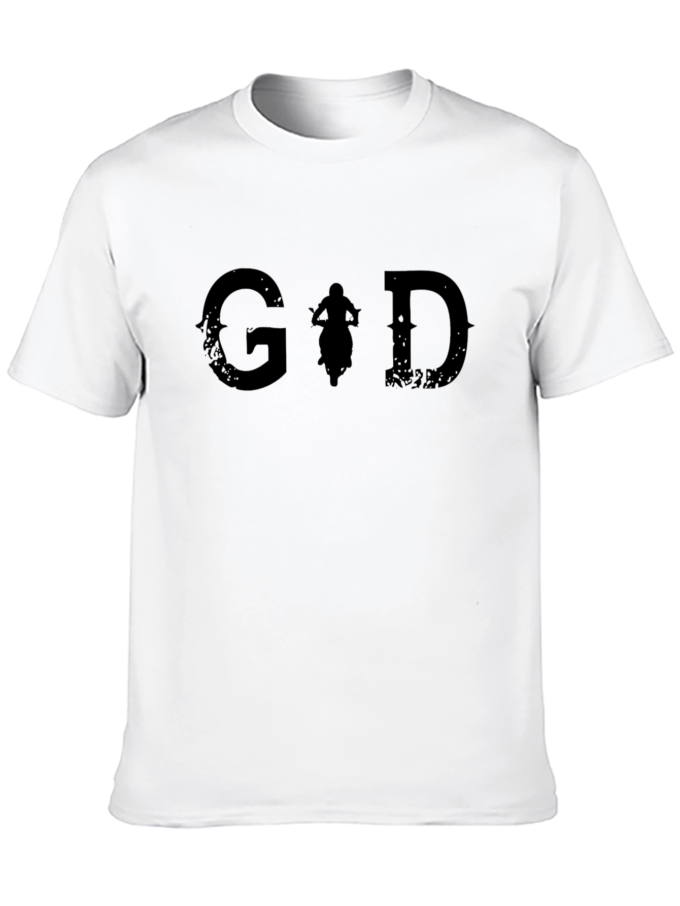 God Bike Rider Graphic T-Shirt