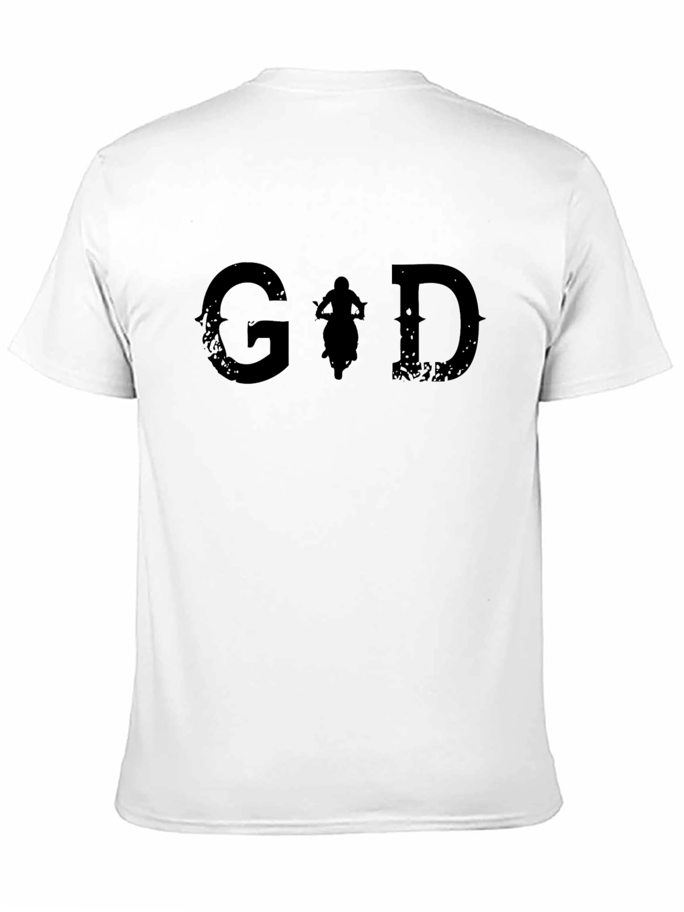 God Bike Rider Graphic T-Shirt