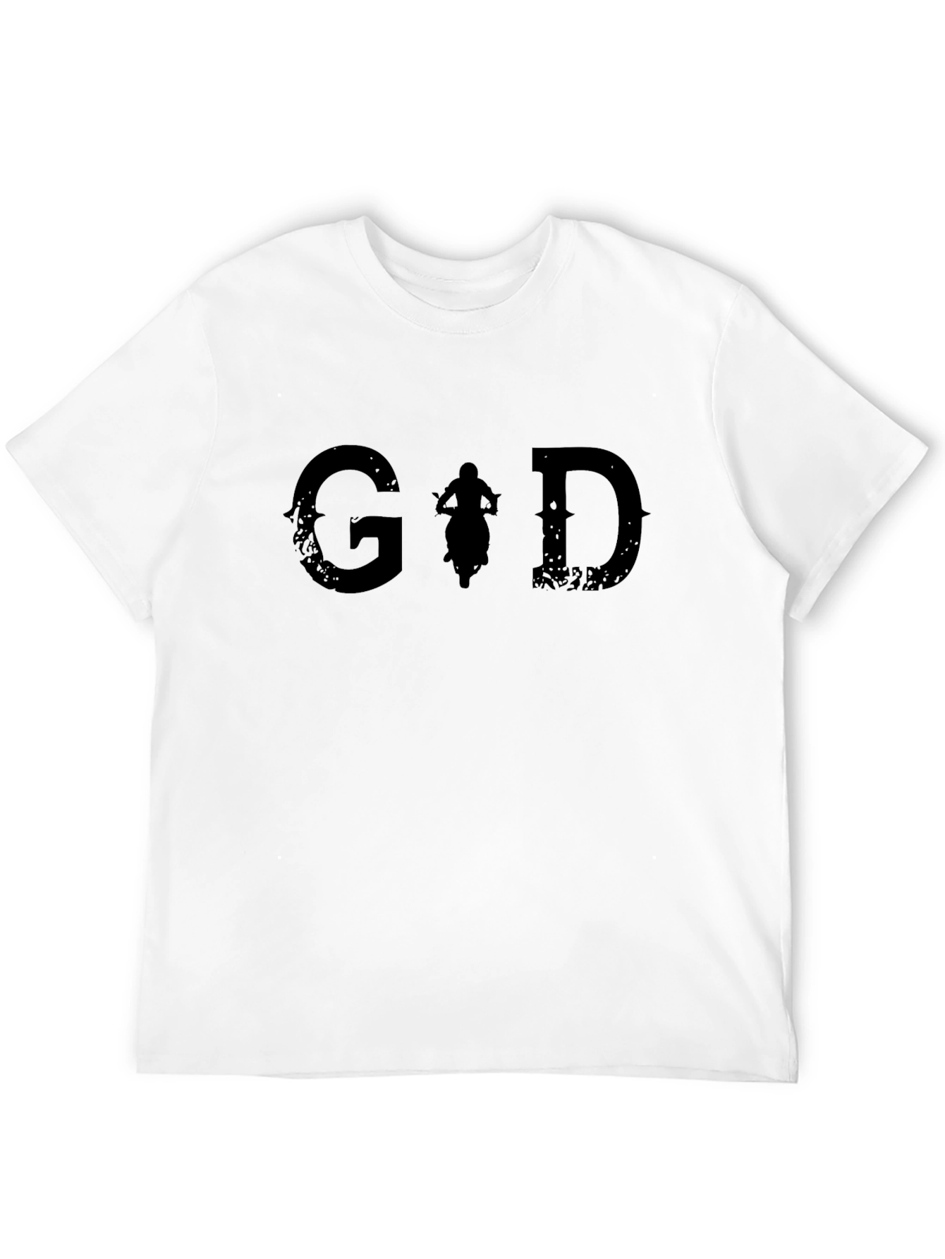 God Bike Rider Graphic T-Shirt