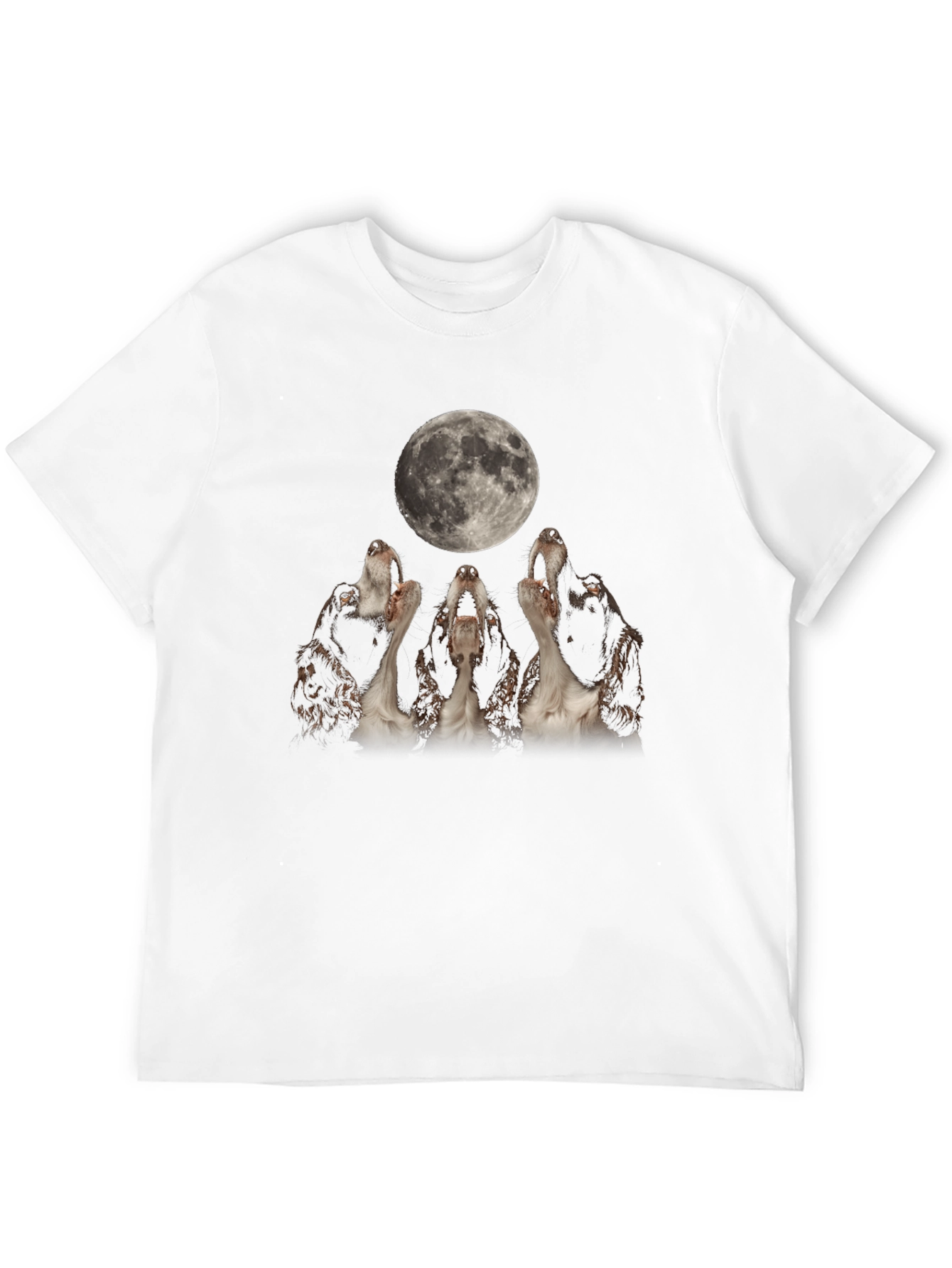 Three Dog Moon T-Shirt - Black Cotton Tee