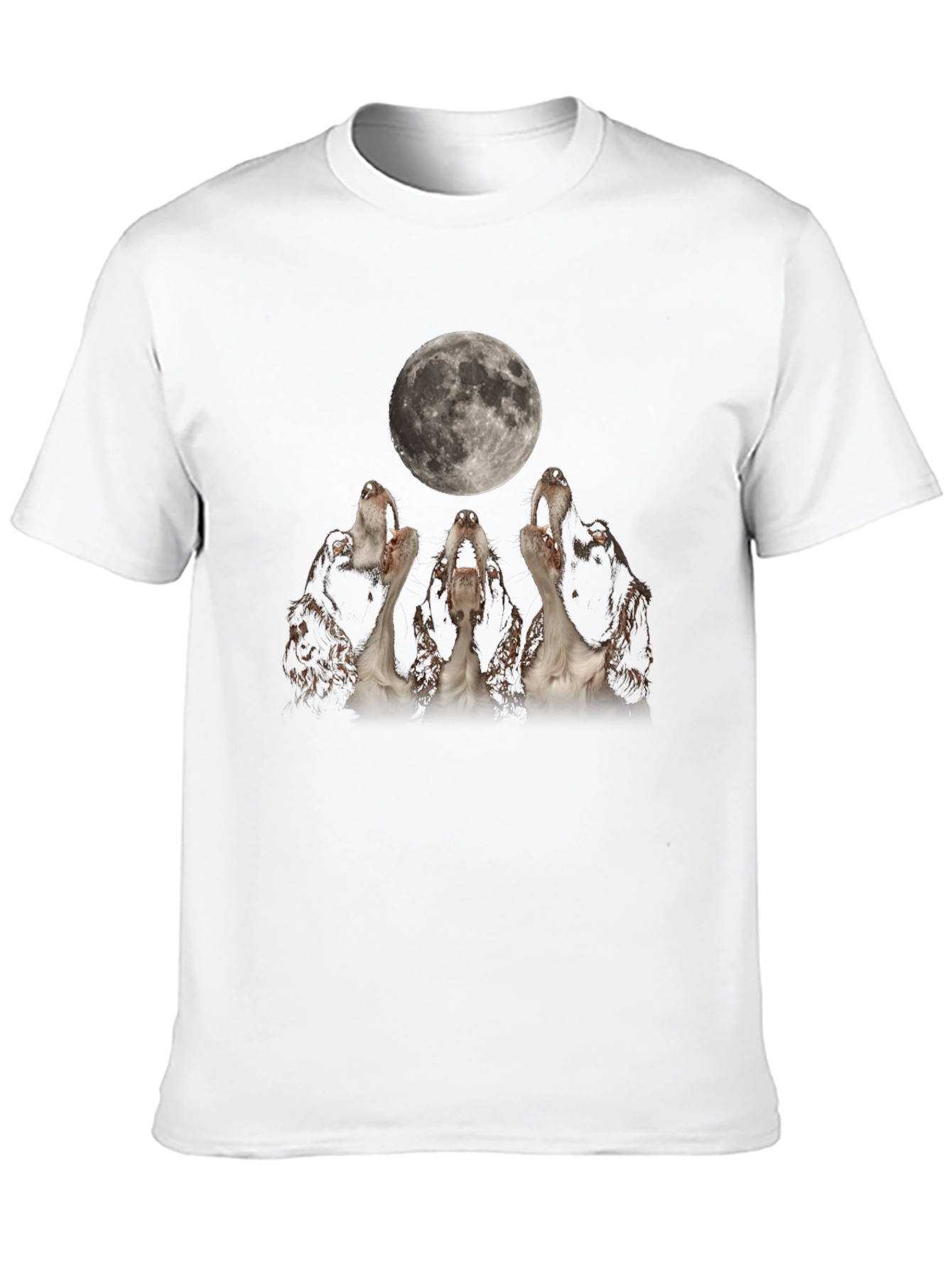 Three Dog Moon T-Shirt - Black Cotton Tee