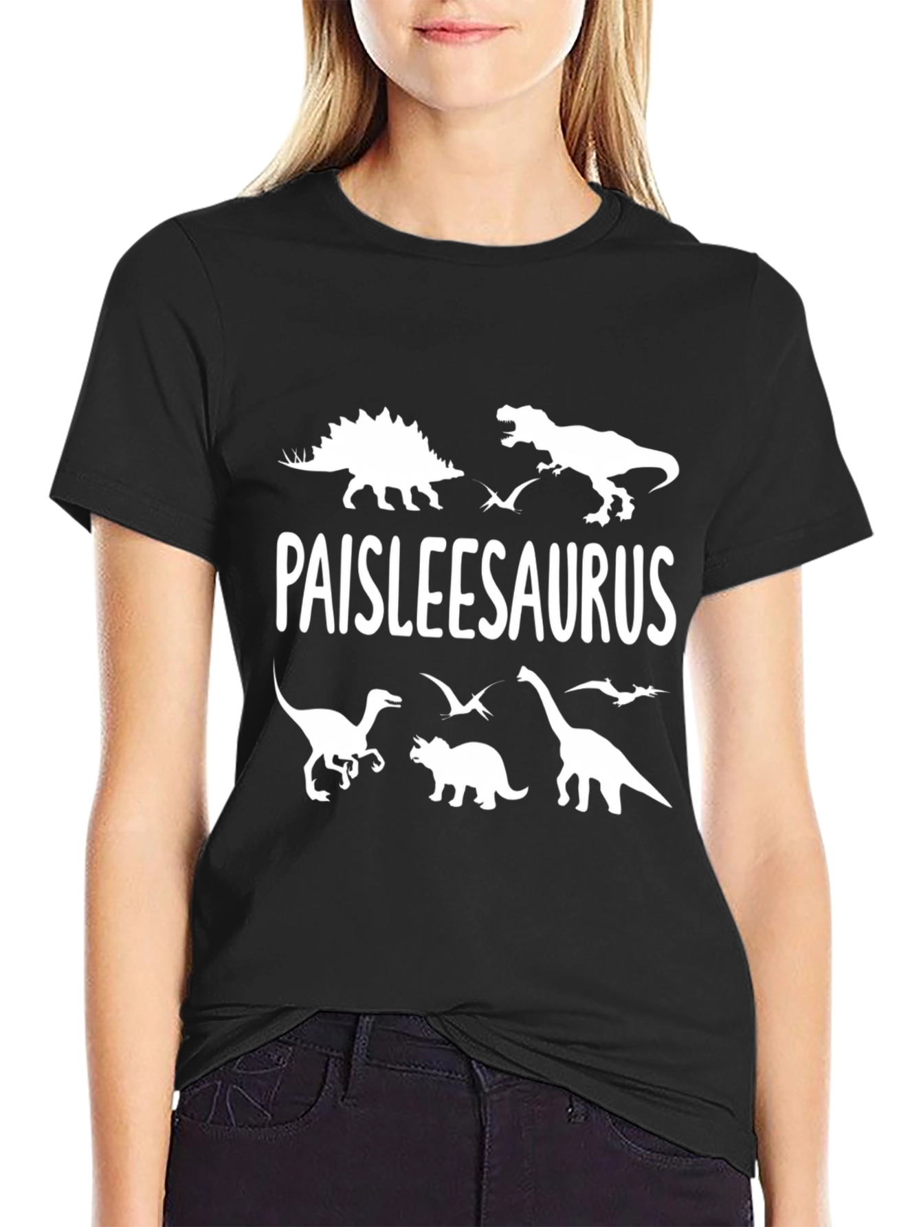 Paisleeasaurus Dinosaur Graphic Tee
