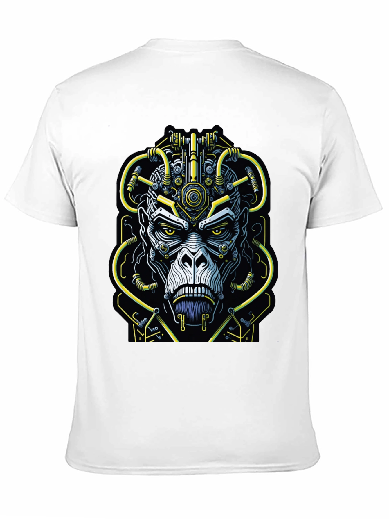 Cyber Ape Graphic Tee - Edgy Streetwear