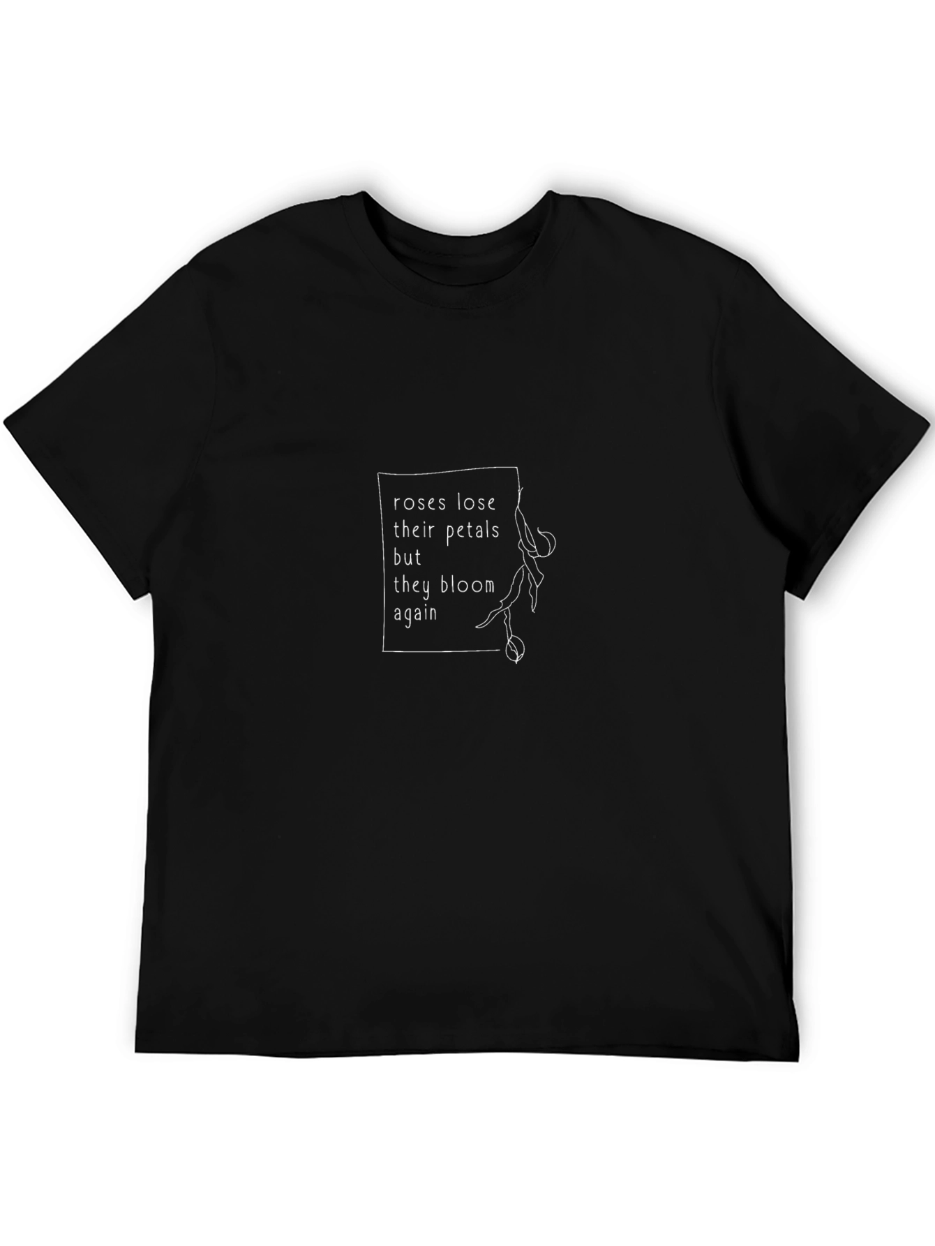 Roses Bloom Again Graphic T-Shirt