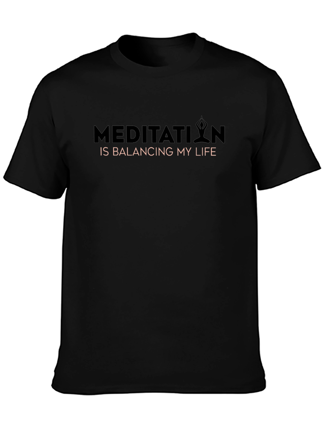 Meditation Balancing Life T-Shirt Relaxed Fit