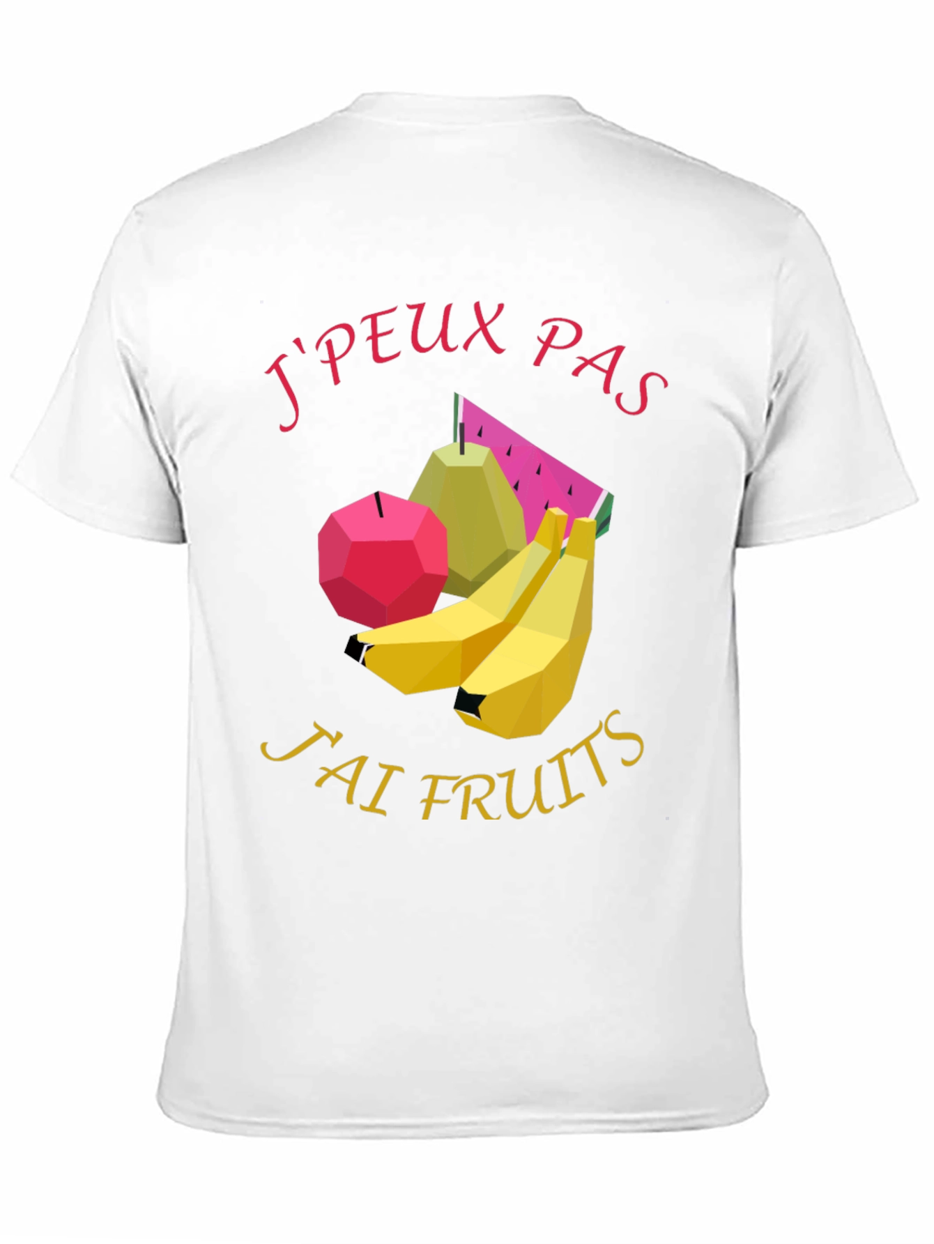 Jpeux Pas Jai Fruits Graphic Tee - Black