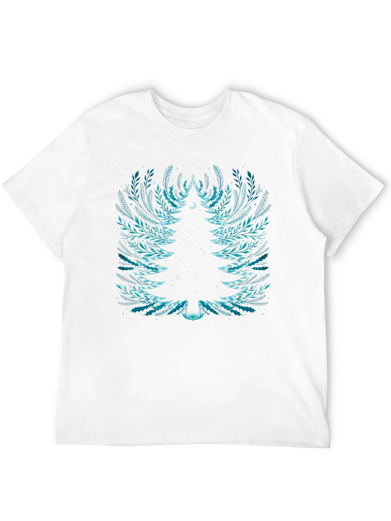 Floral Tree Graphic Tee - Unique Nature Shirt