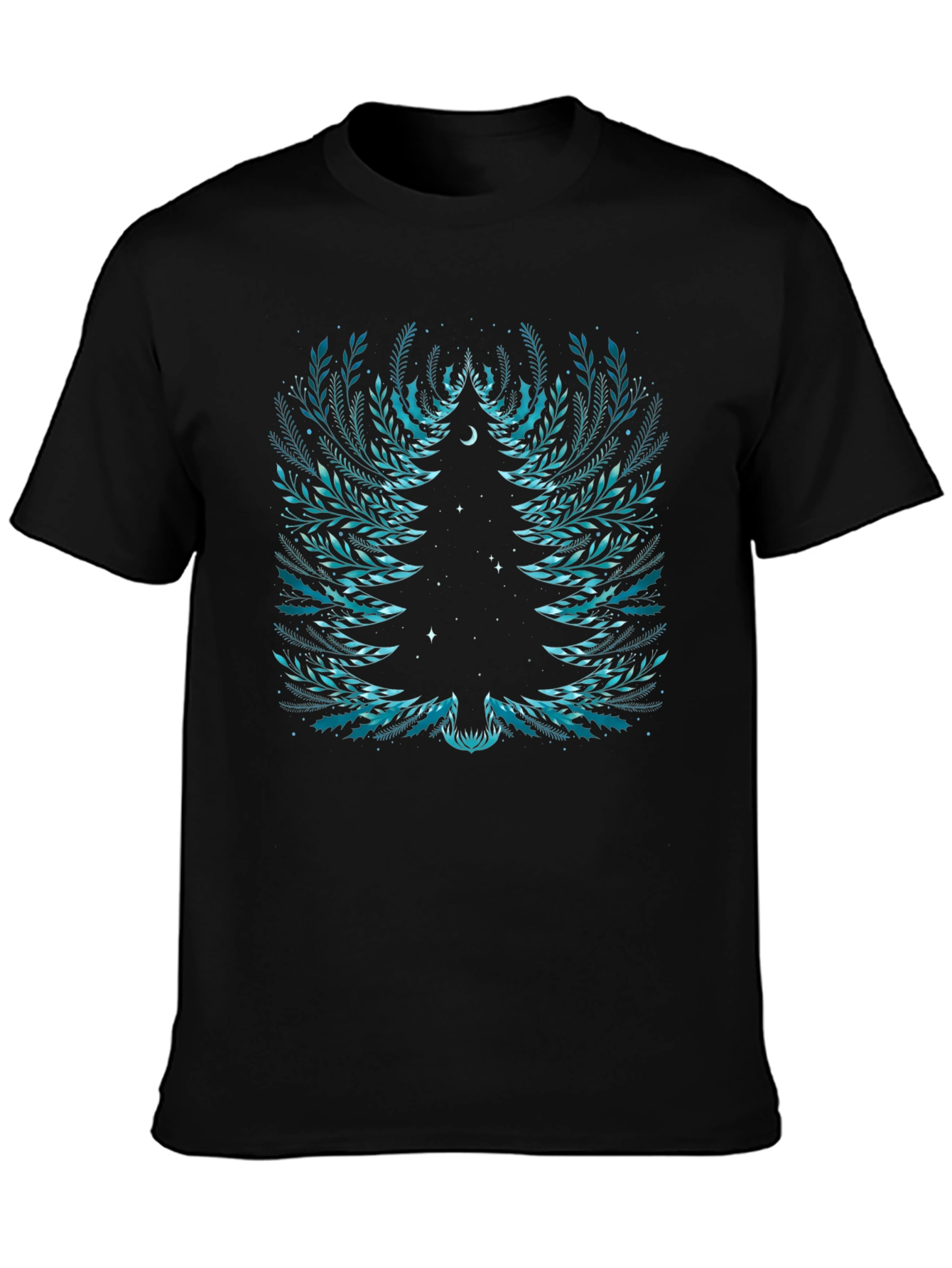 Floral Tree Graphic Tee - Unique Nature Shirt