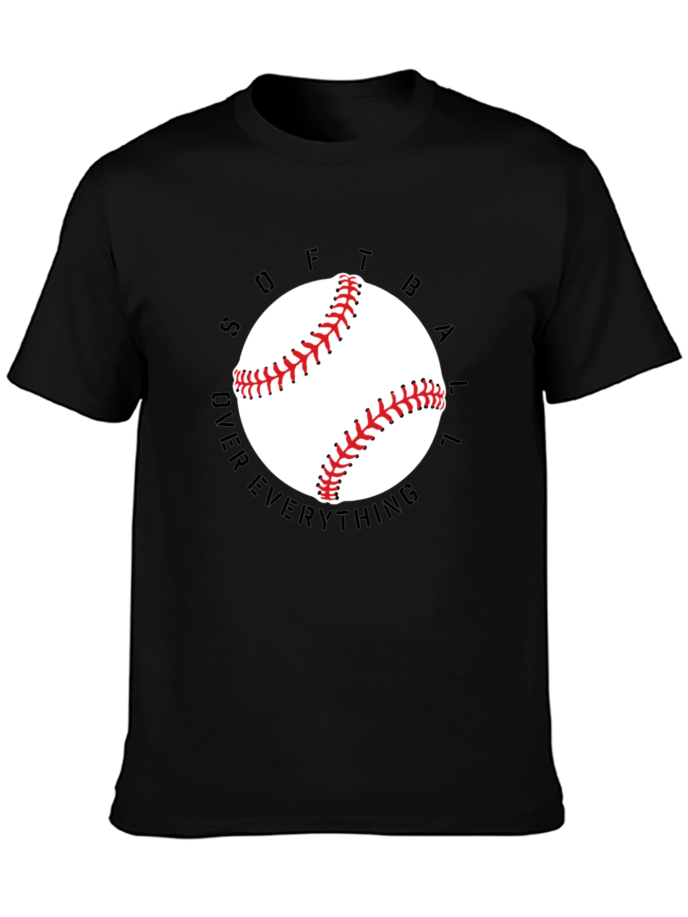 Softball Over Everything Graphic Tee