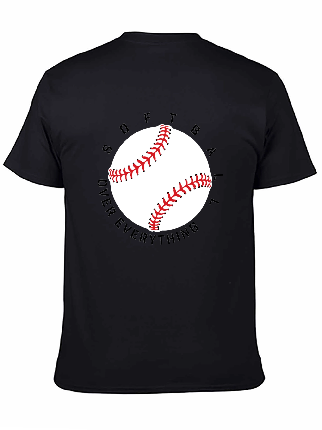 Softball Over Everything Graphic Tee