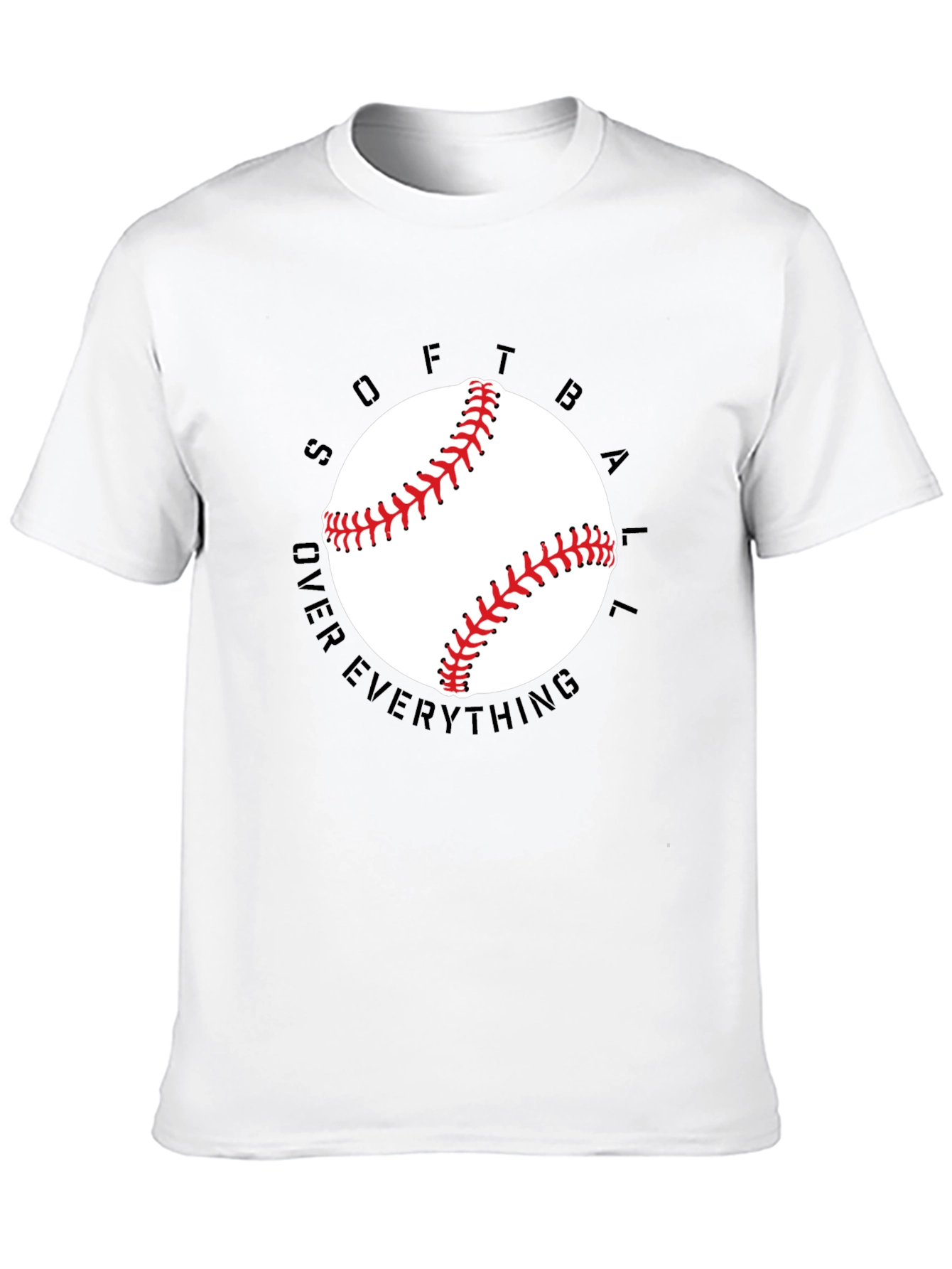 Softball Over Everything Graphic Tee