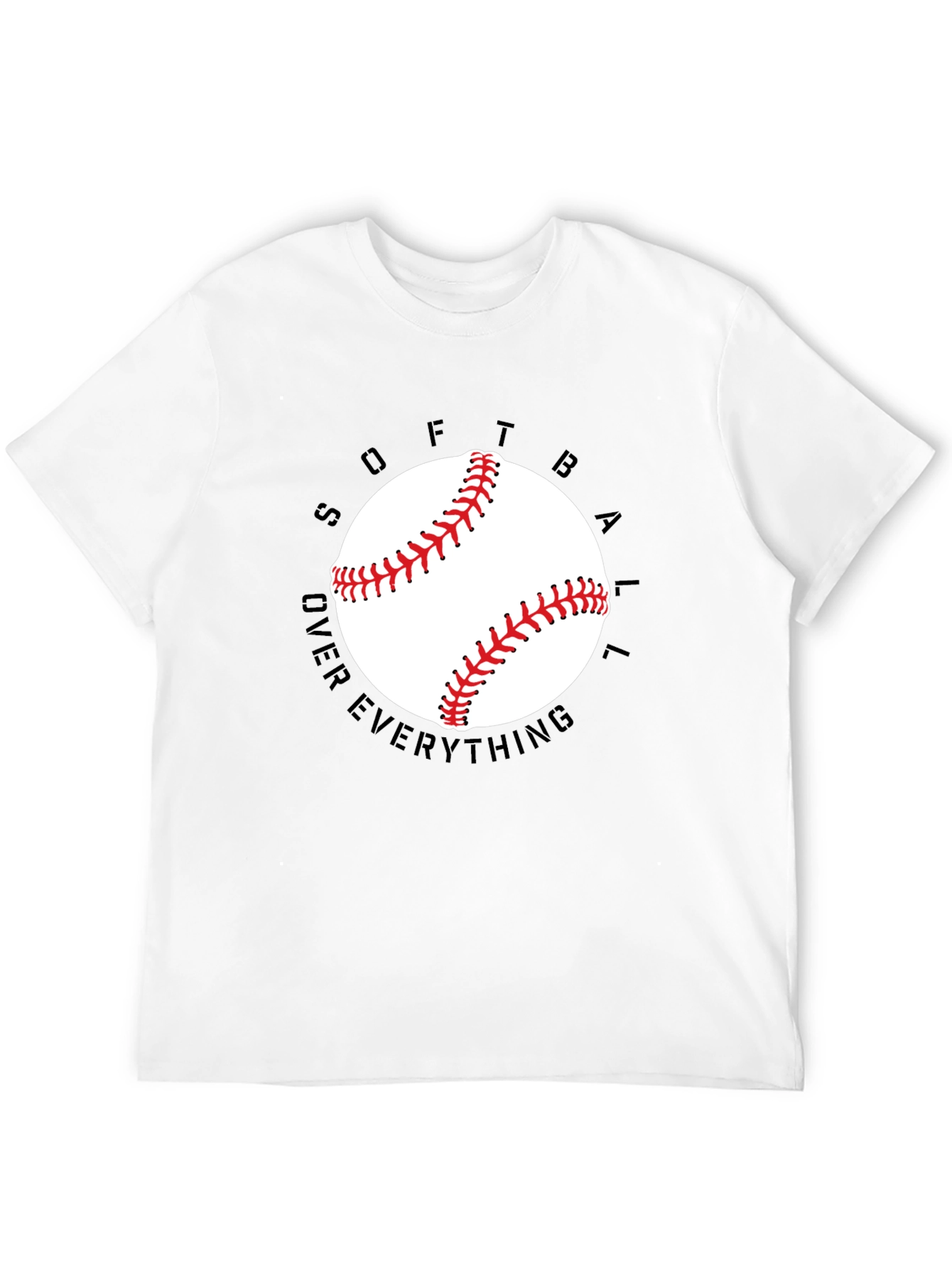 Softball Over Everything Graphic Tee