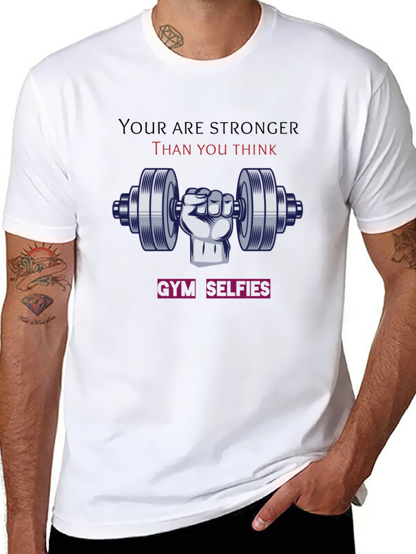 Stronger Than You Think Gym T-Shirt