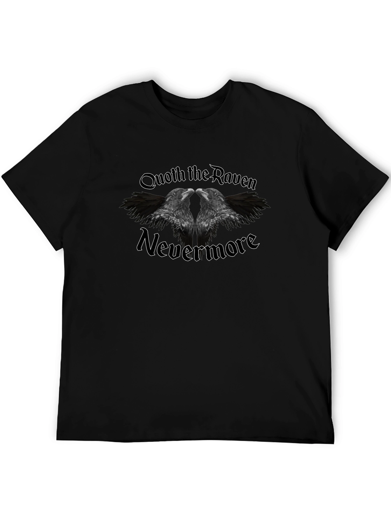Quoth the Raven Nevermore Black T-Shirt