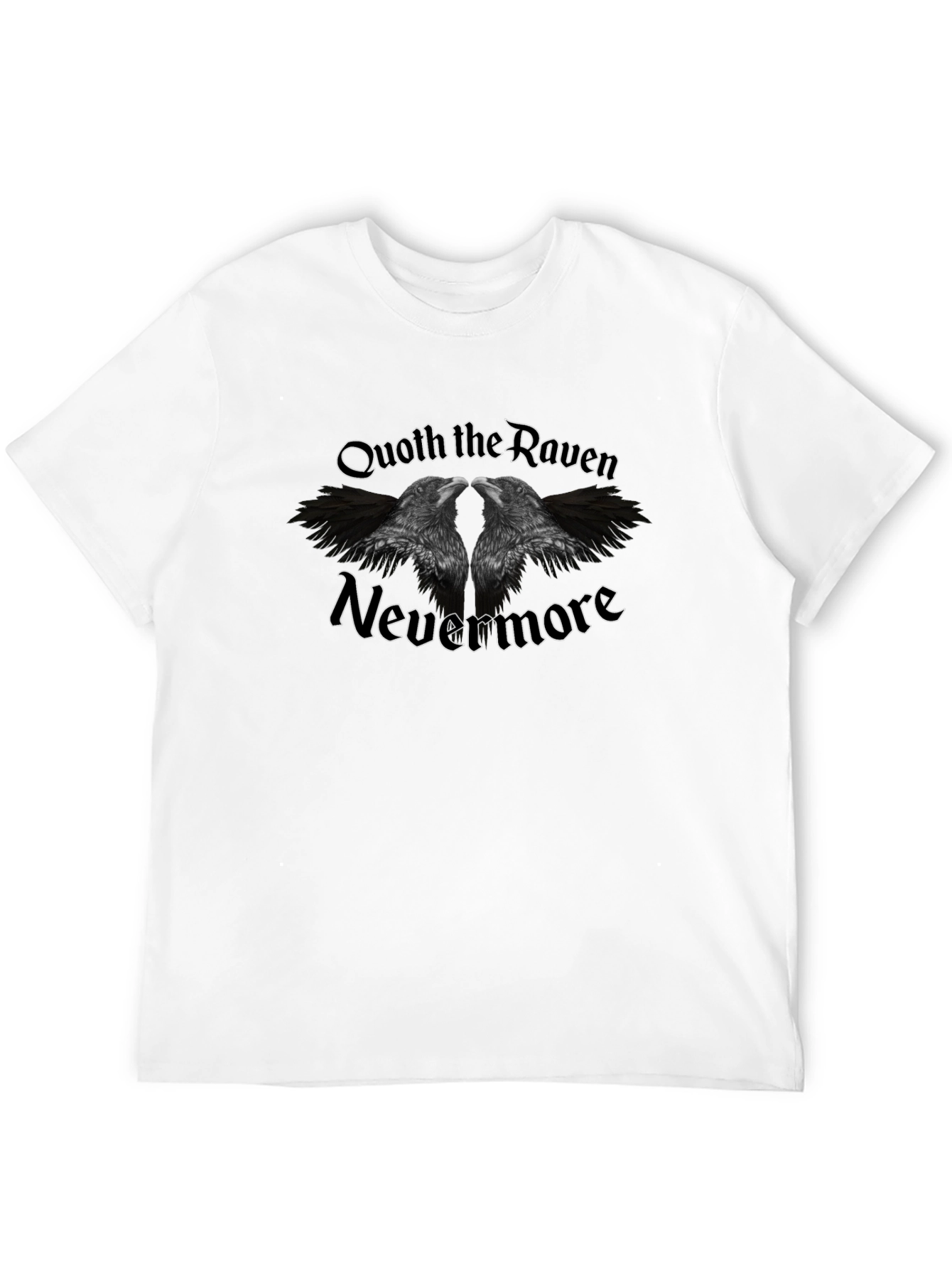 Quoth the Raven Nevermore Black T-Shirt