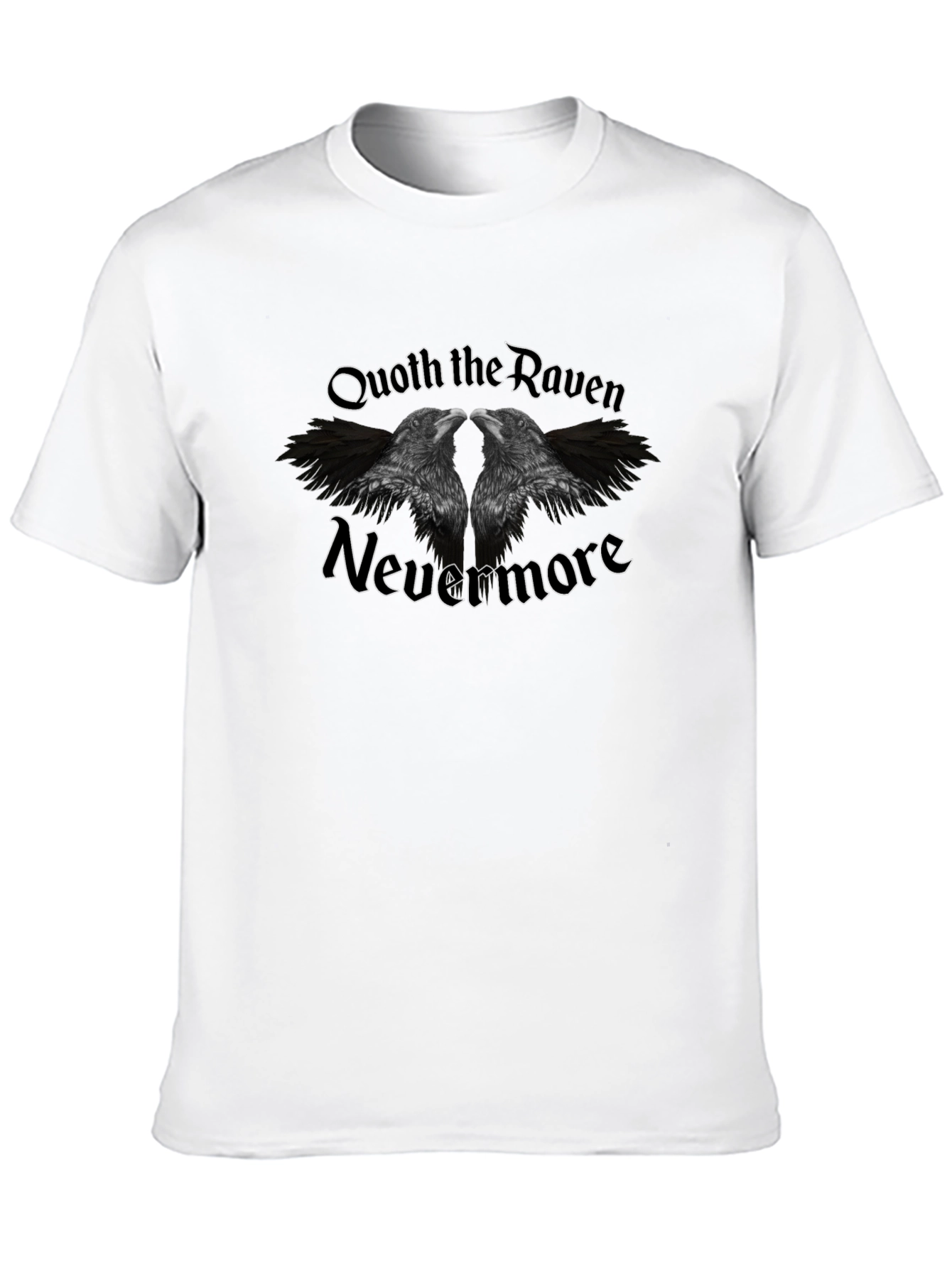 Quoth the Raven Nevermore Black T-Shirt
