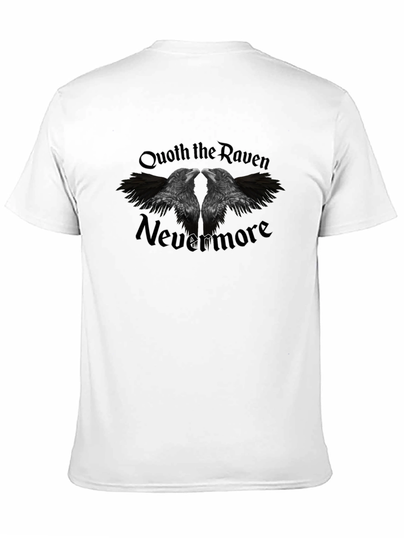 Quoth the Raven Nevermore Black T-Shirt