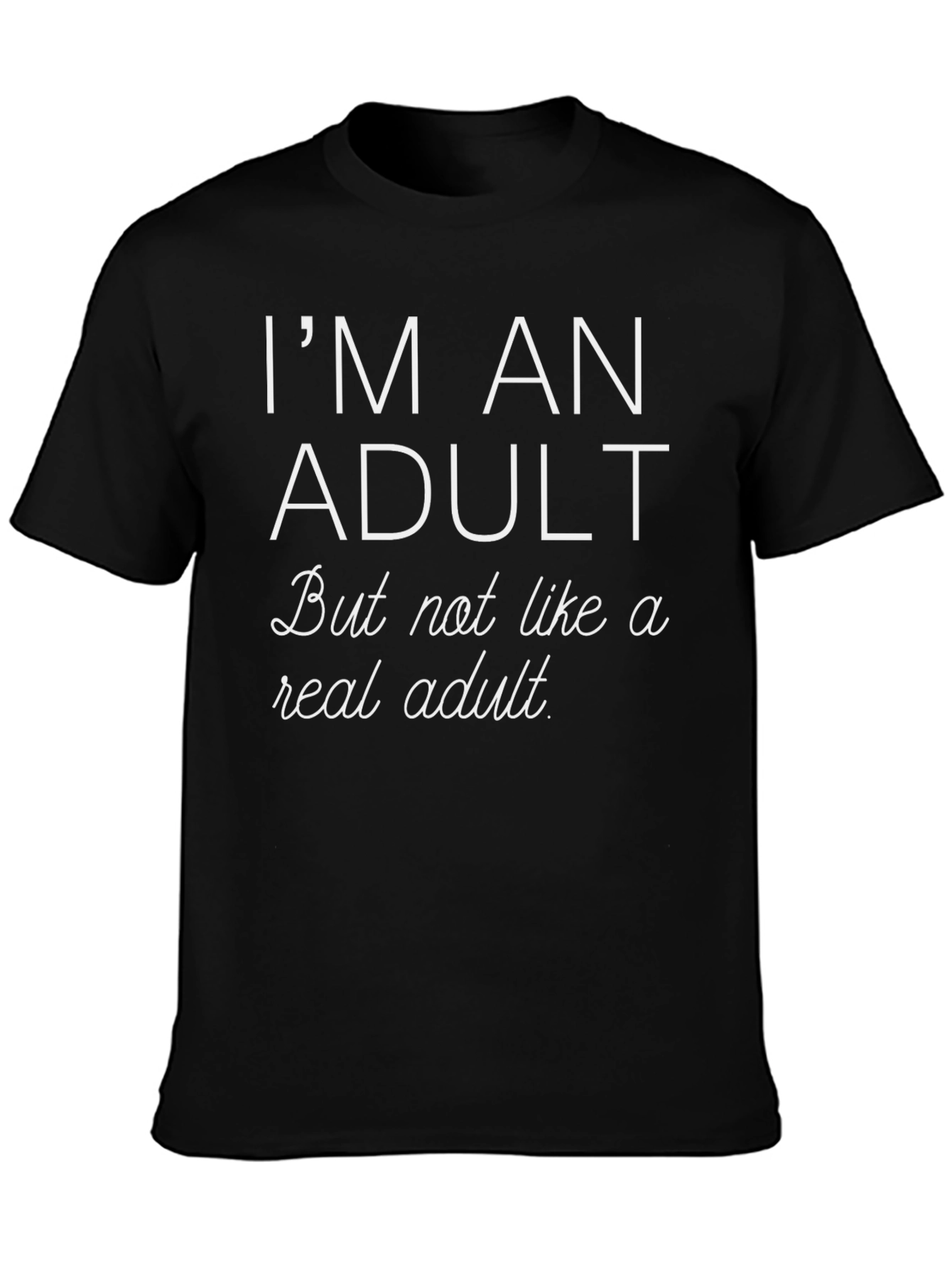 Im An Adult Funny T-Shirt