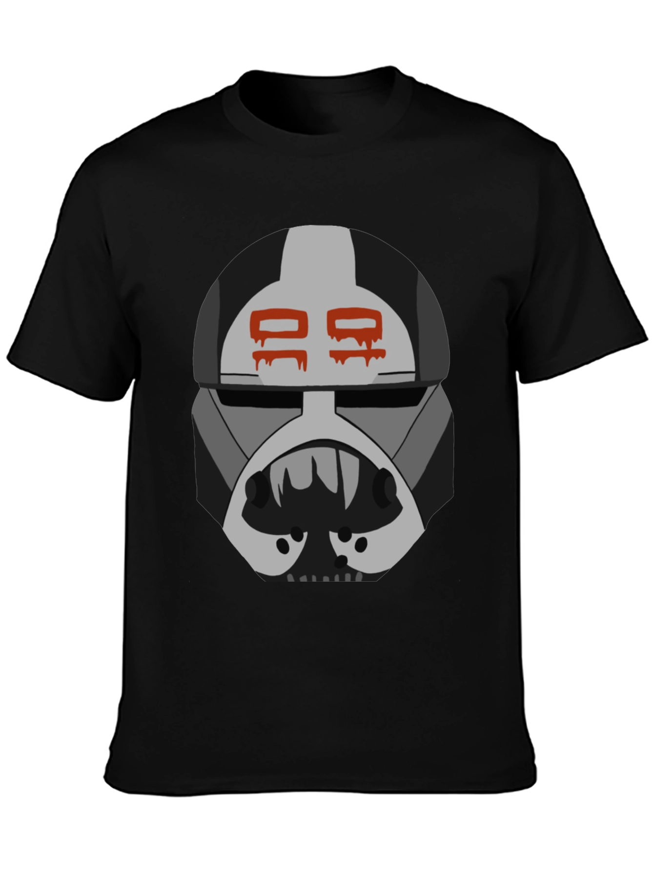 Graphic Tee: Bad Batch Hunter Helmet