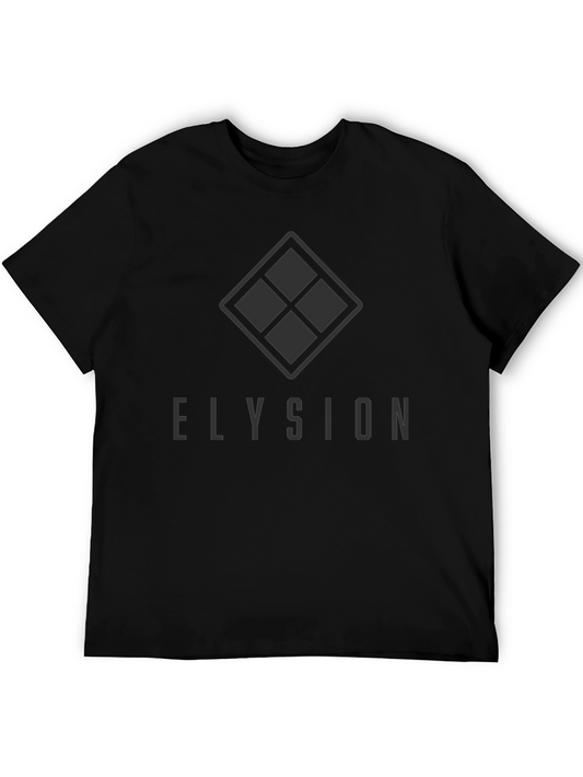 Elysion Diamond Logo Black T-Shirt