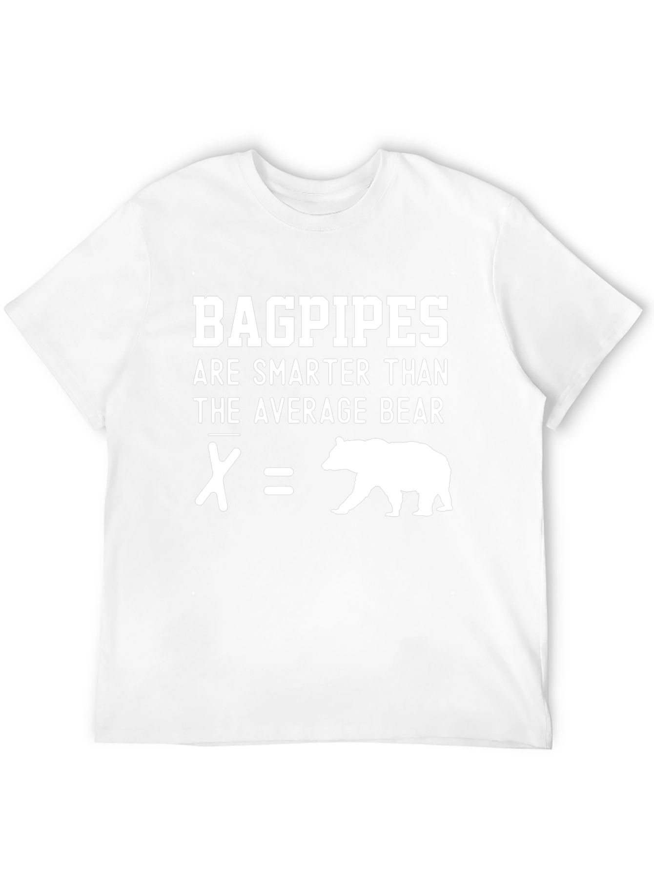 Bagpipes Smarter Than Average Bear T-Shirt
