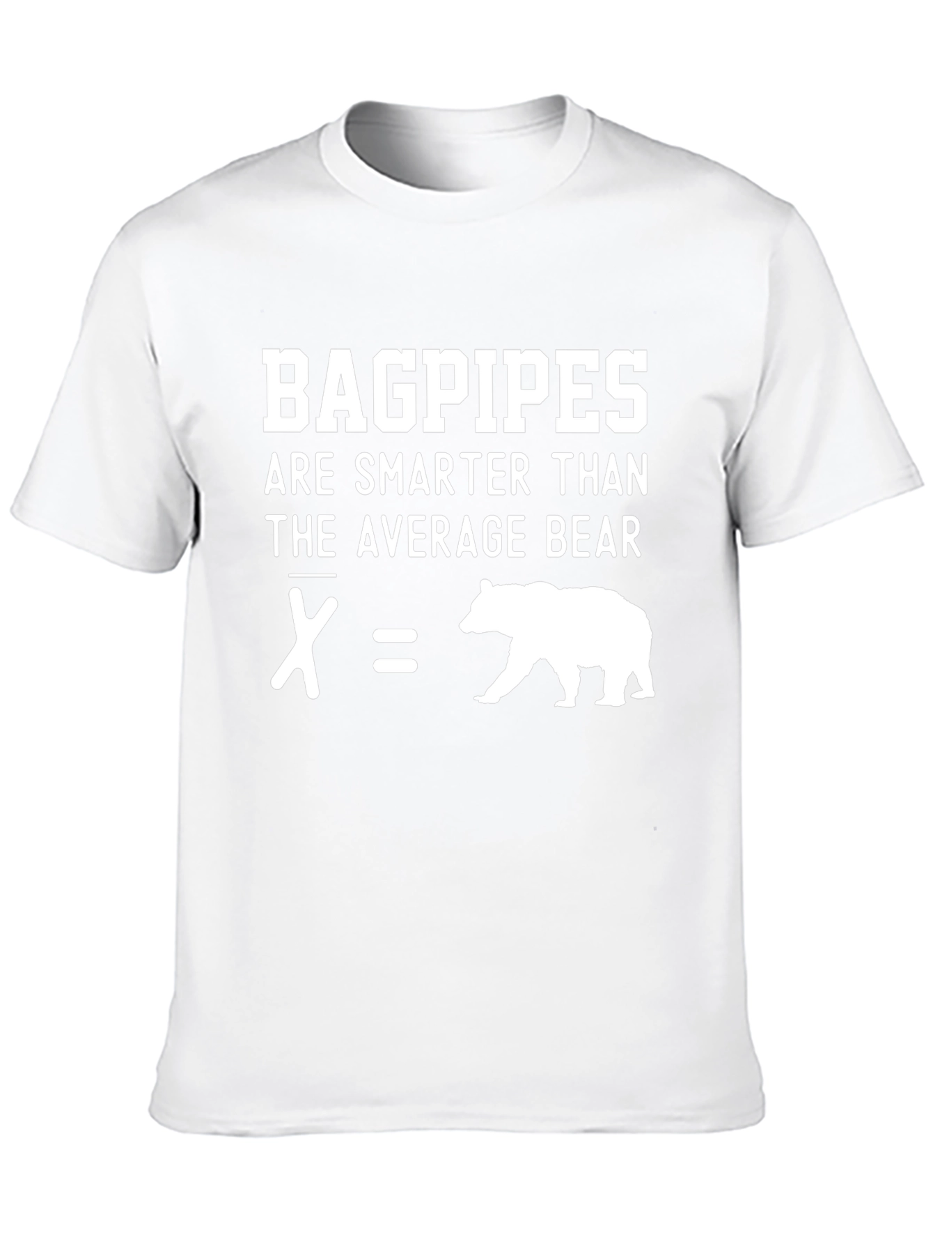 Bagpipes Smarter Than Average Bear T-Shirt