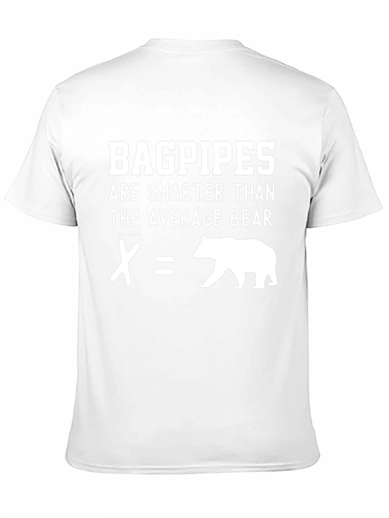 Bagpipes Smarter Than Average Bear T-Shirt