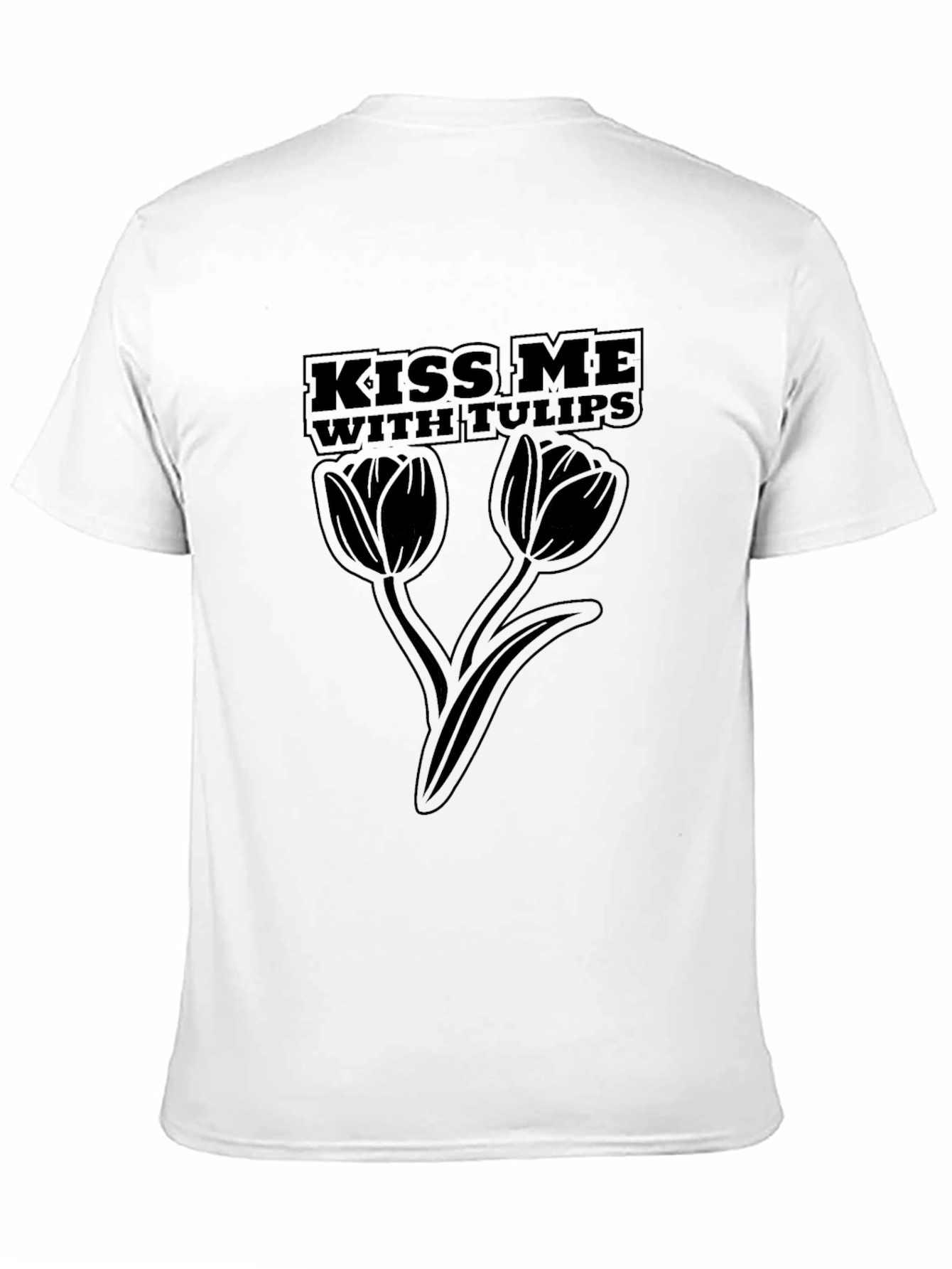 Kiss Me With Tulips Graphic Tee
